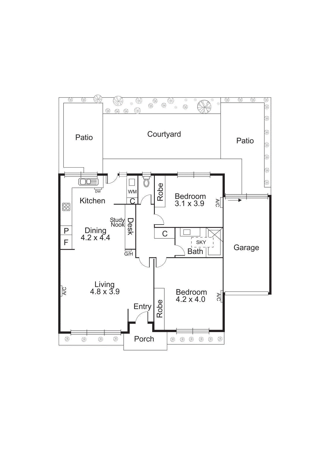 3/20 Cross Street, Brighton VIC 3186 - Floorplan