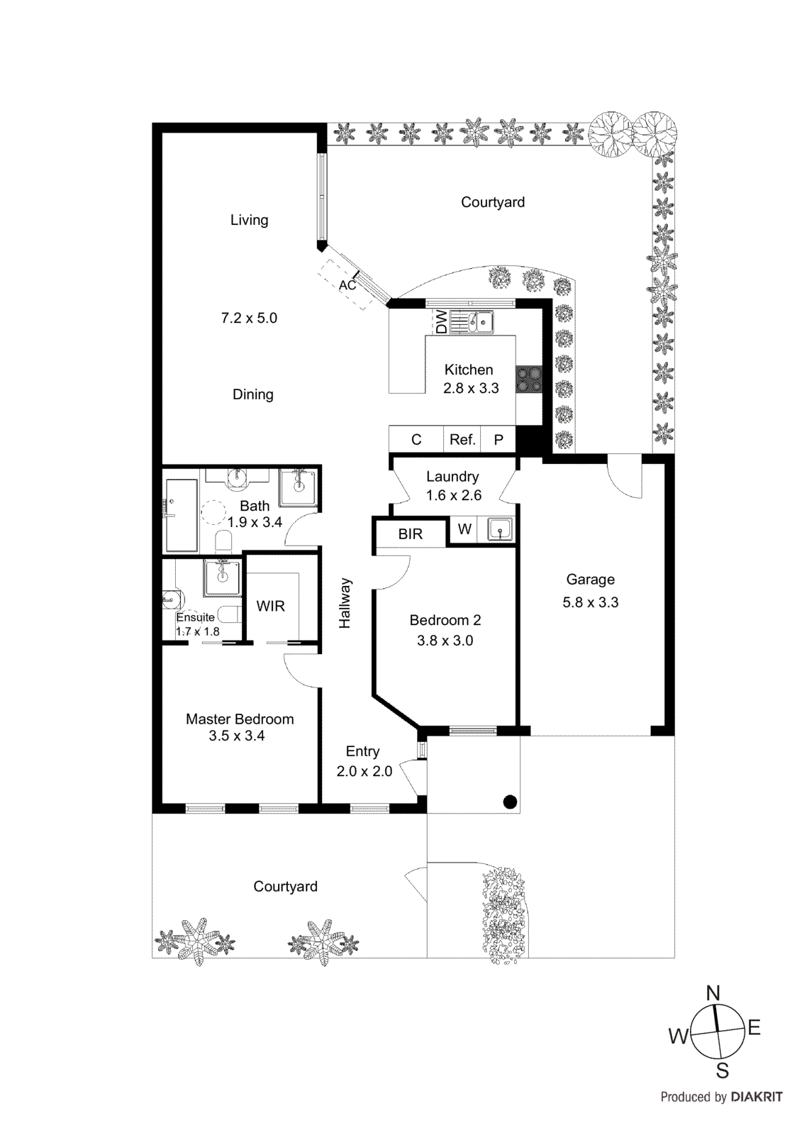 3/20 Garfield Street, Cheltenham VIC 3192 - Floorplan