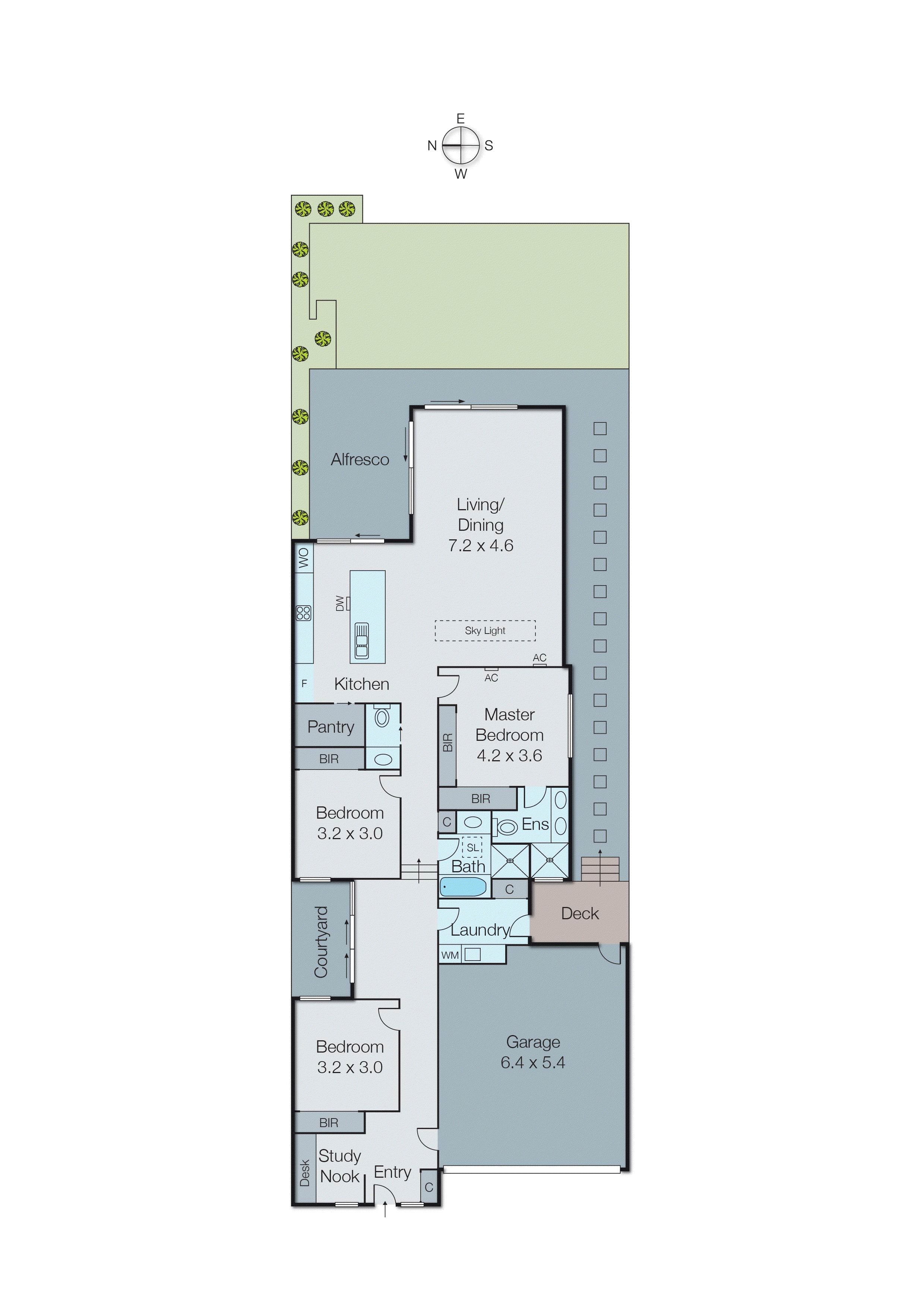 3/20 Olive Grove, Parkdale VIC 3195 - Floorplan