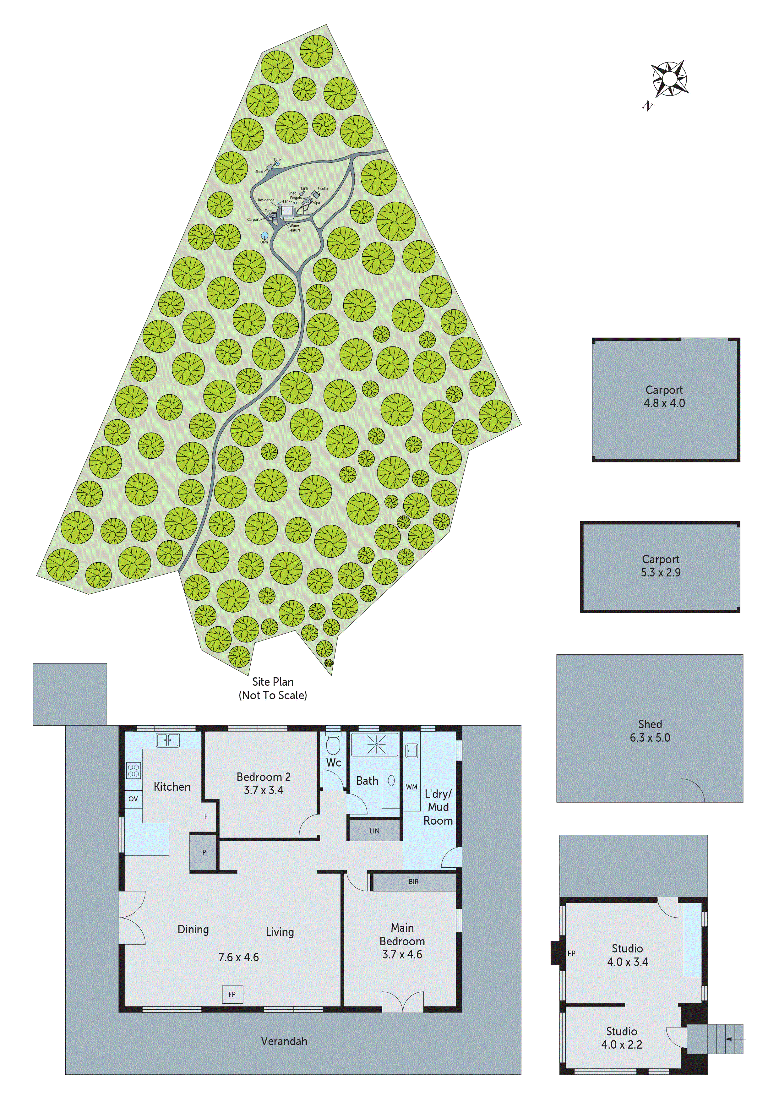 320 South Steiglitz Road, Steiglitz VIC 3331 - Floorplan