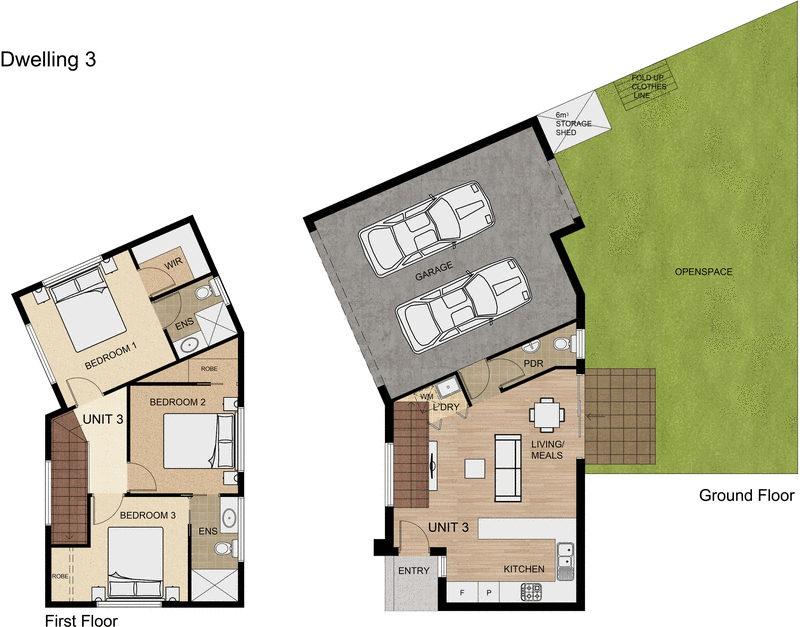 3/20 View Street, Clayton VIC 3168 - Floorplan