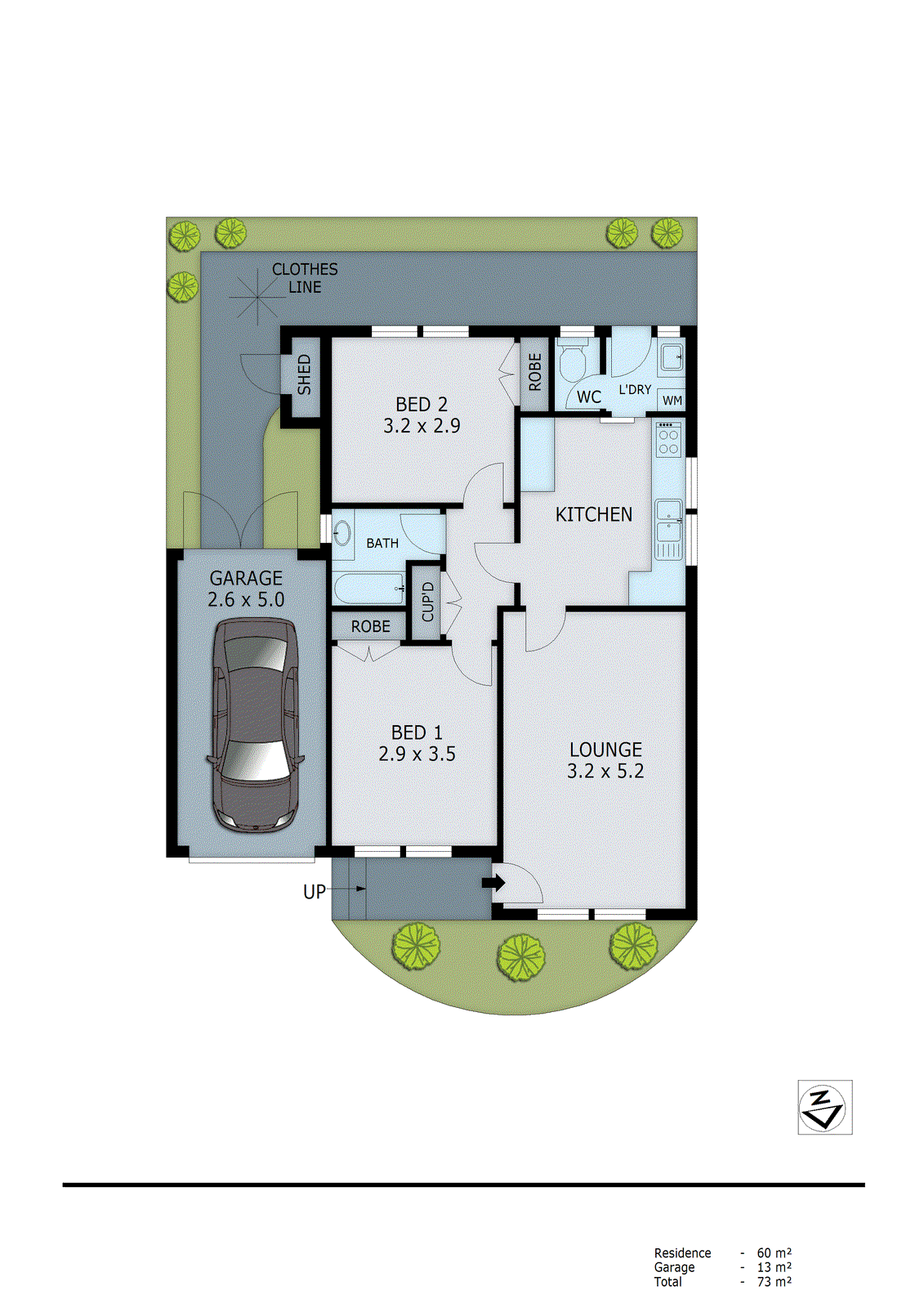 3/20 Warren Road, Mordialloc VIC 3195 - Floorplan