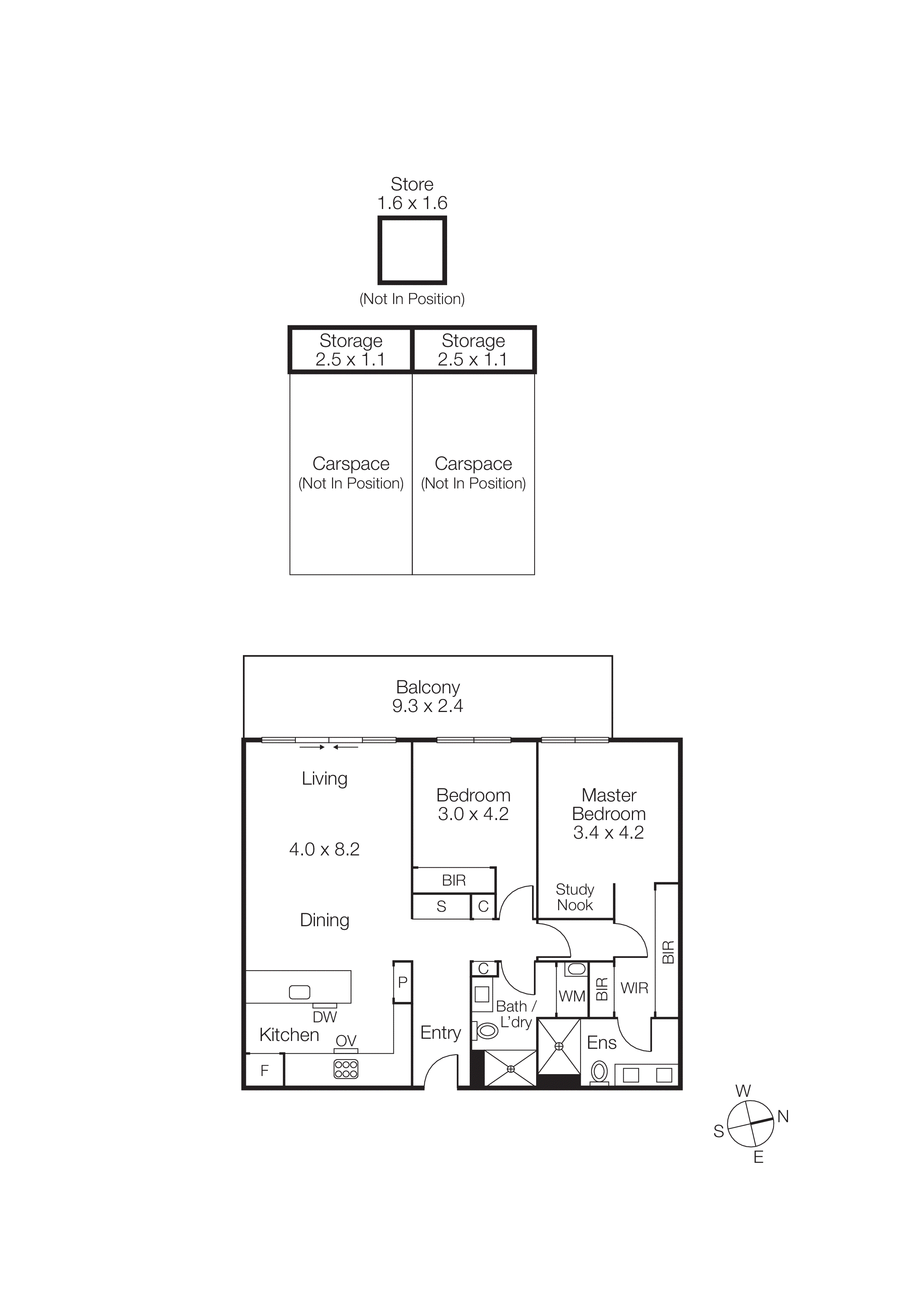 320/216 Bay Road, Sandringham VIC 3191 - Floorplan