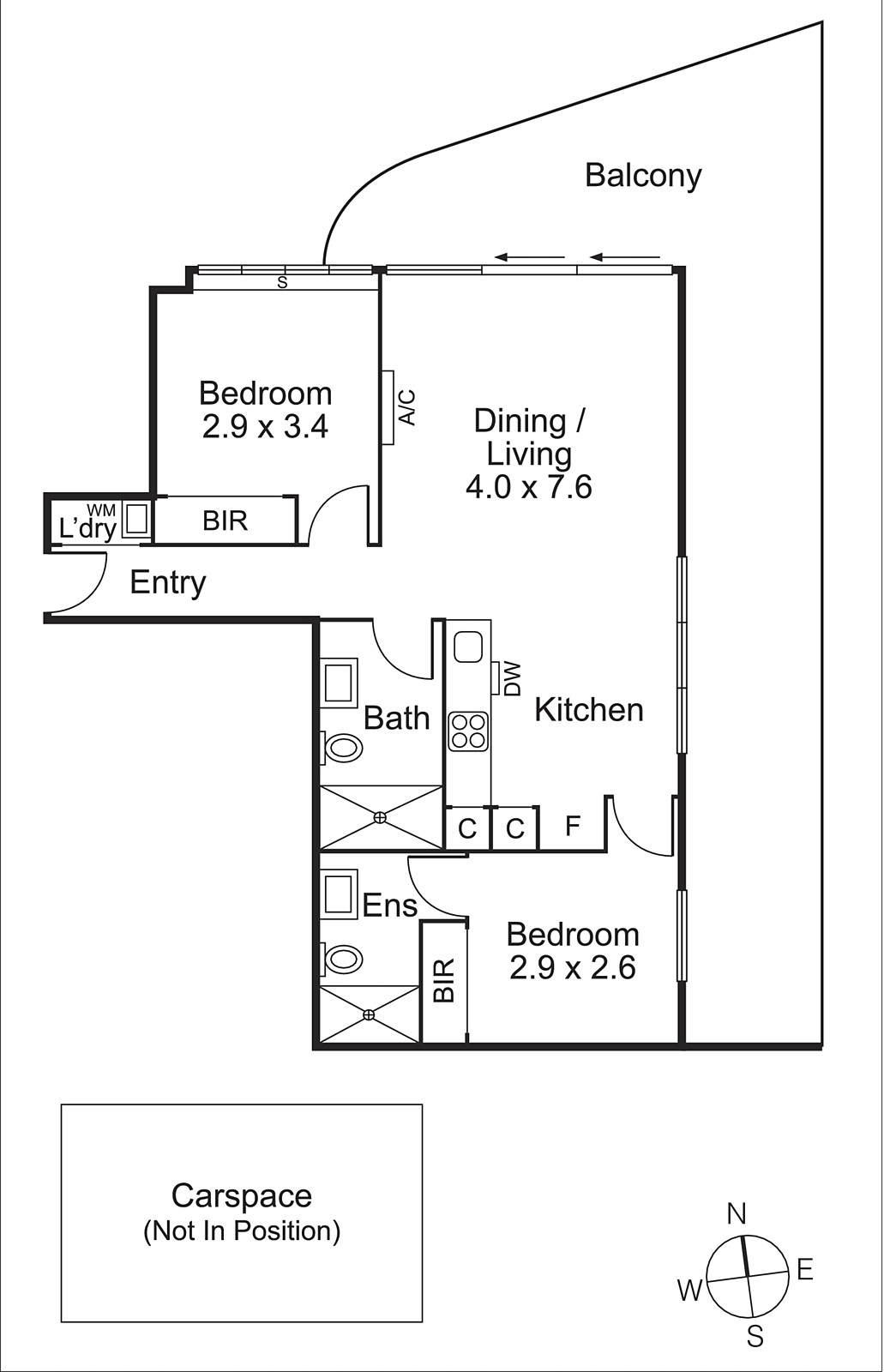 320/218 Bay Road, Sandringham VIC 3191 - Floorplan