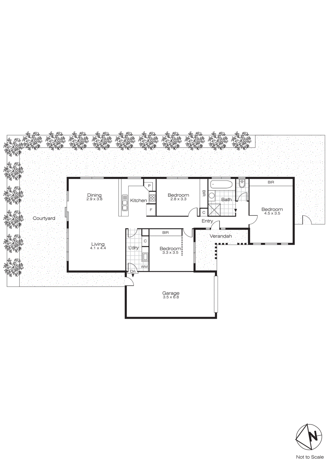 3/203 Warrenheip Street, Buninyong VIC 3357 - Floorplan