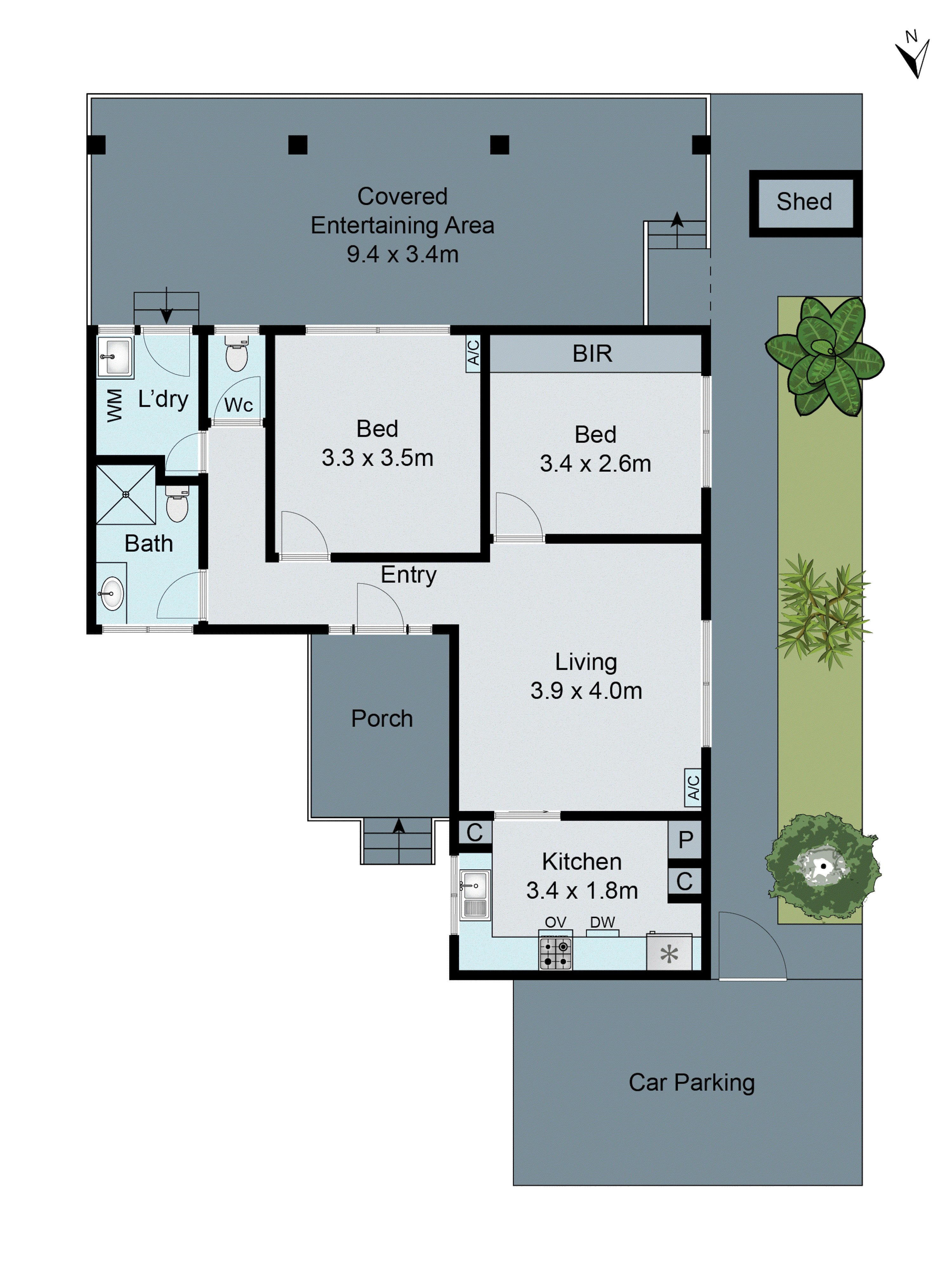 3/21 Bevan Avenue, Clayton South VIC 3169 - Floorplan