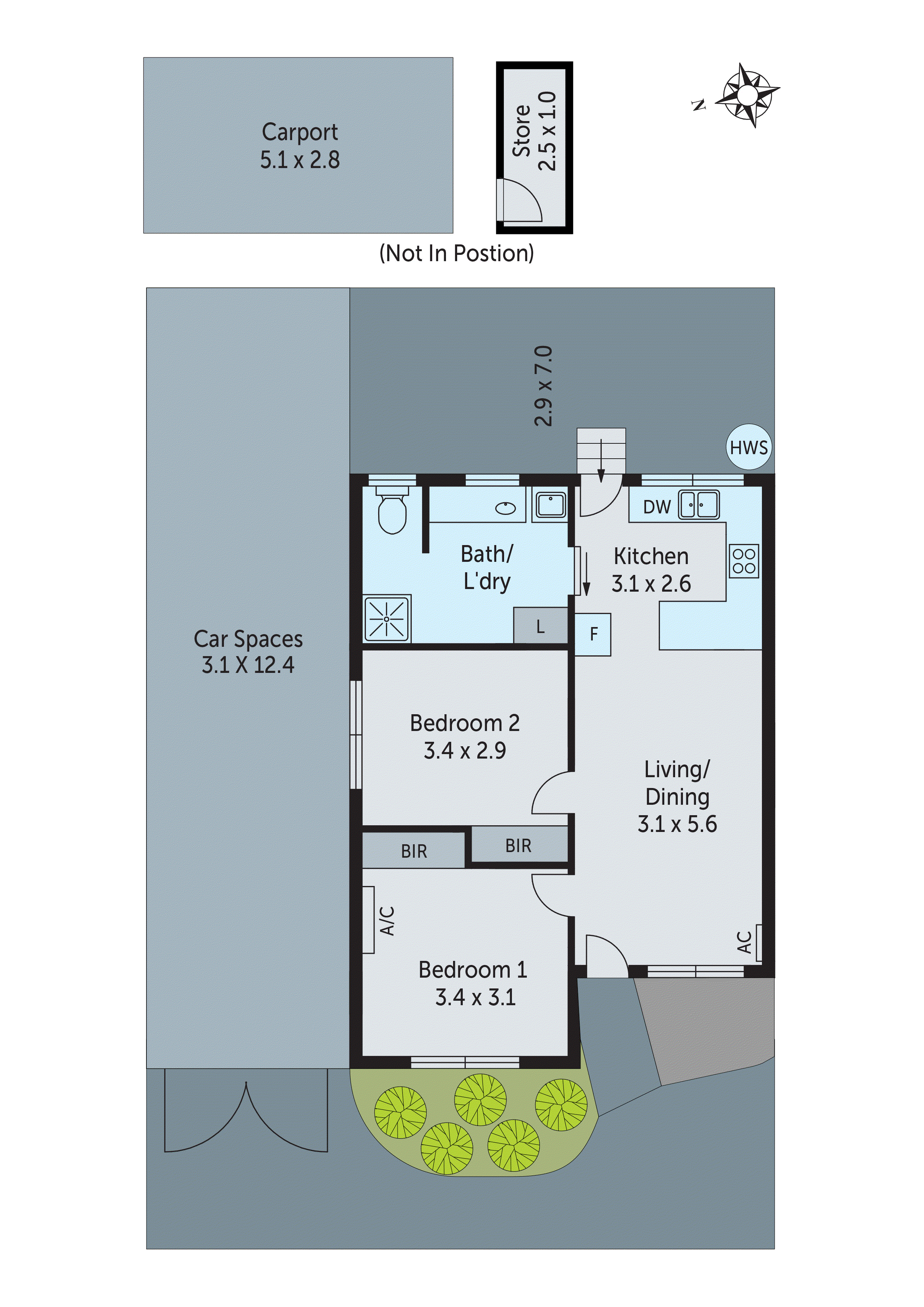 3/21 Calvert Street, Hamlyn Heights VIC 3215 - Floorplan