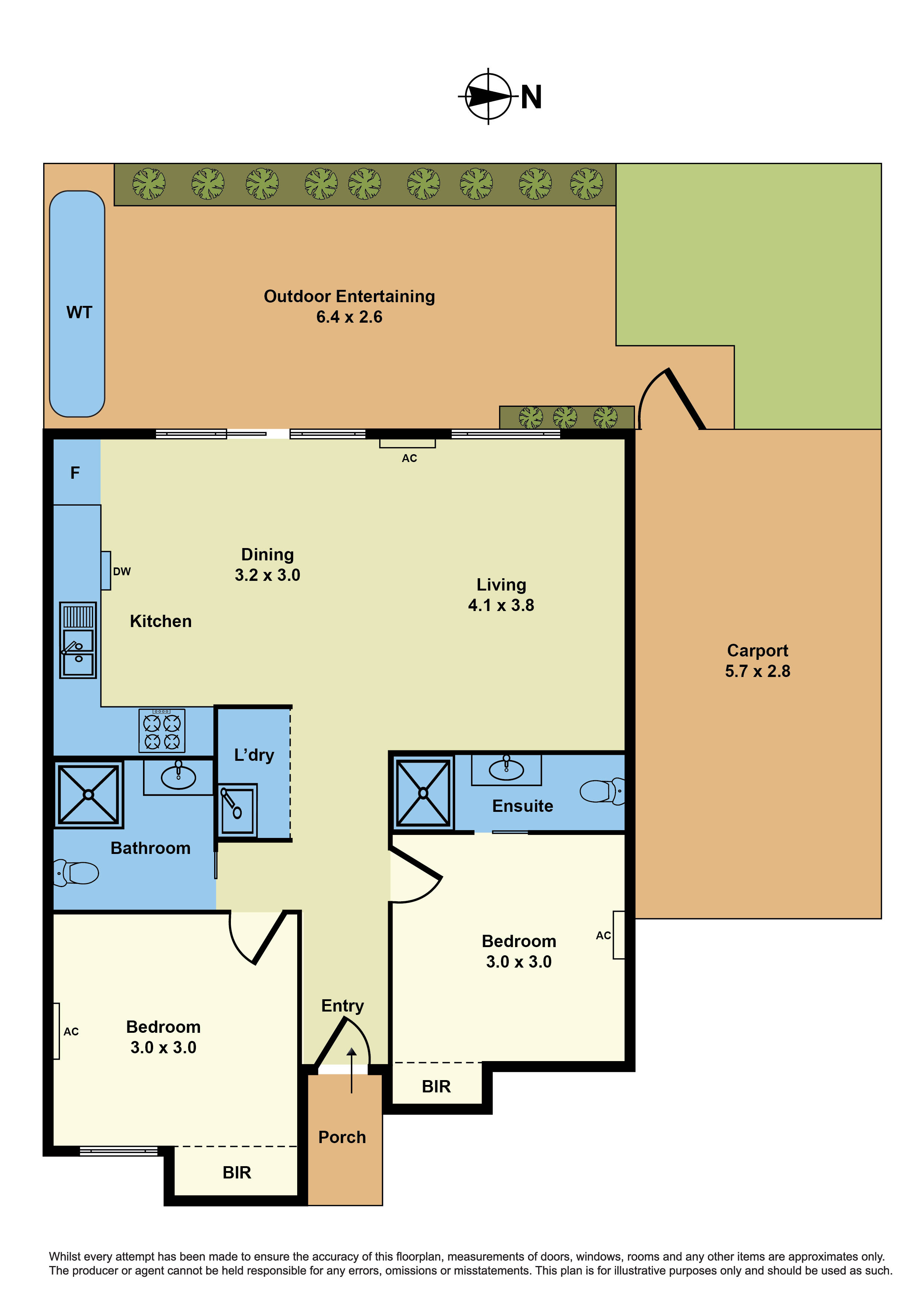 3/21 Deakin Street, MAIDSTONE VIC 3012 - Floorplan