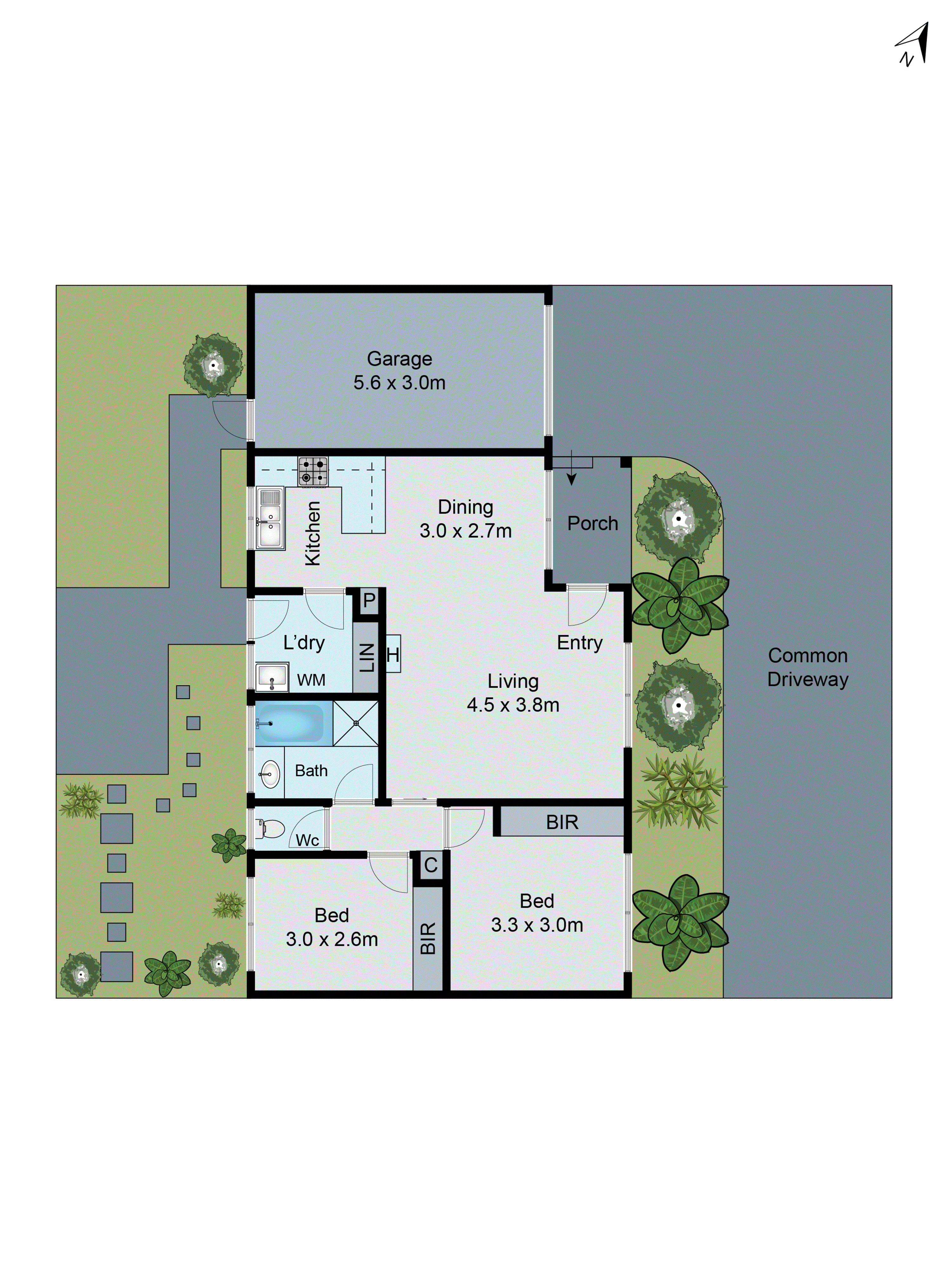 3/21 Glastonbury Drive, Highton VIC 3216 - Floorplan