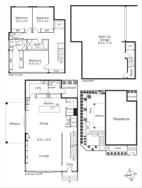 3/21 Grange Road, Sandringham VIC 3191 - Floorplan