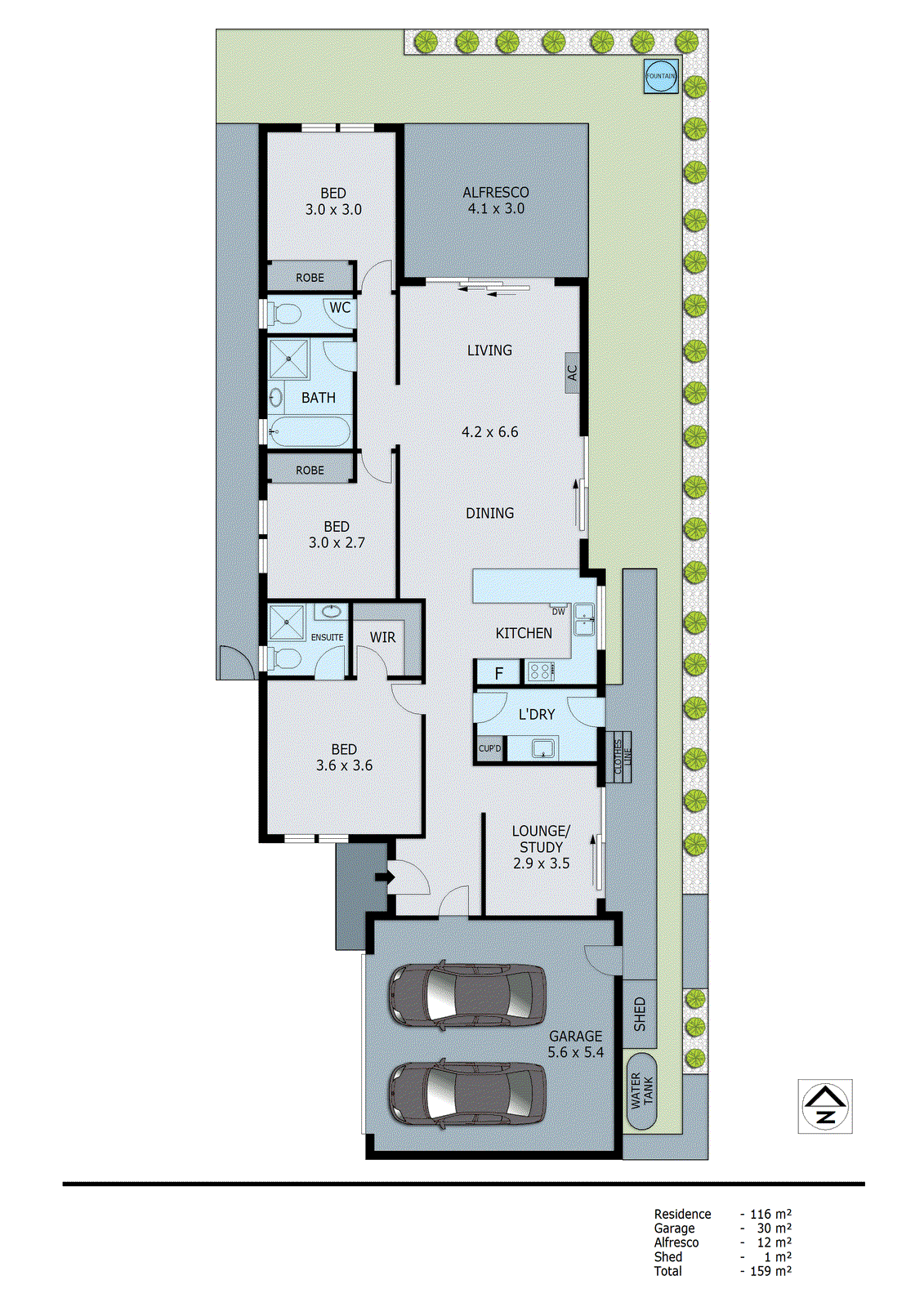 3/21 Howard Road, Dingley Village VIC 3172 - Floorplan