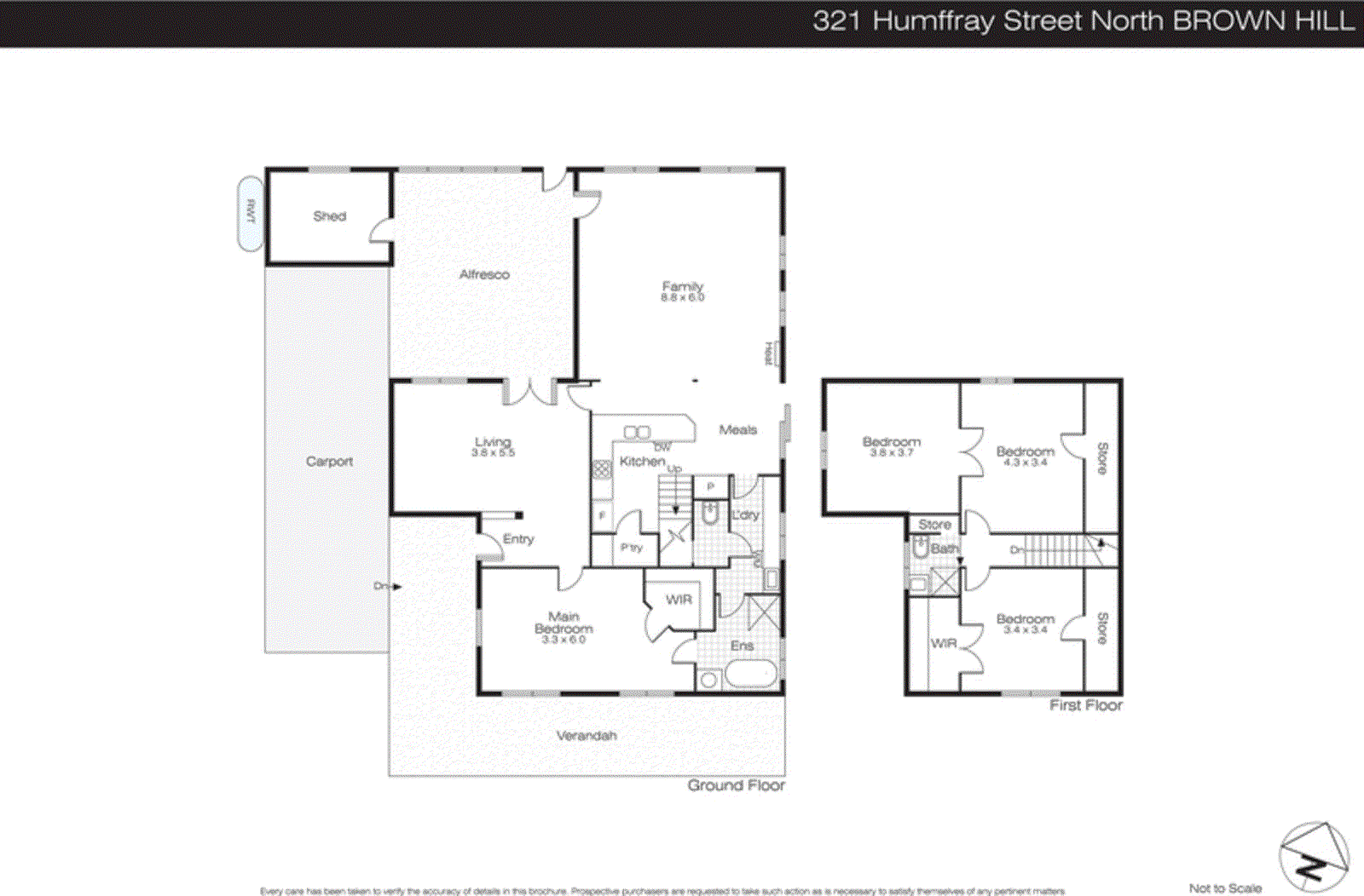 321 Humffray Street North, Brown Hill VIC 3350 - Floorplan