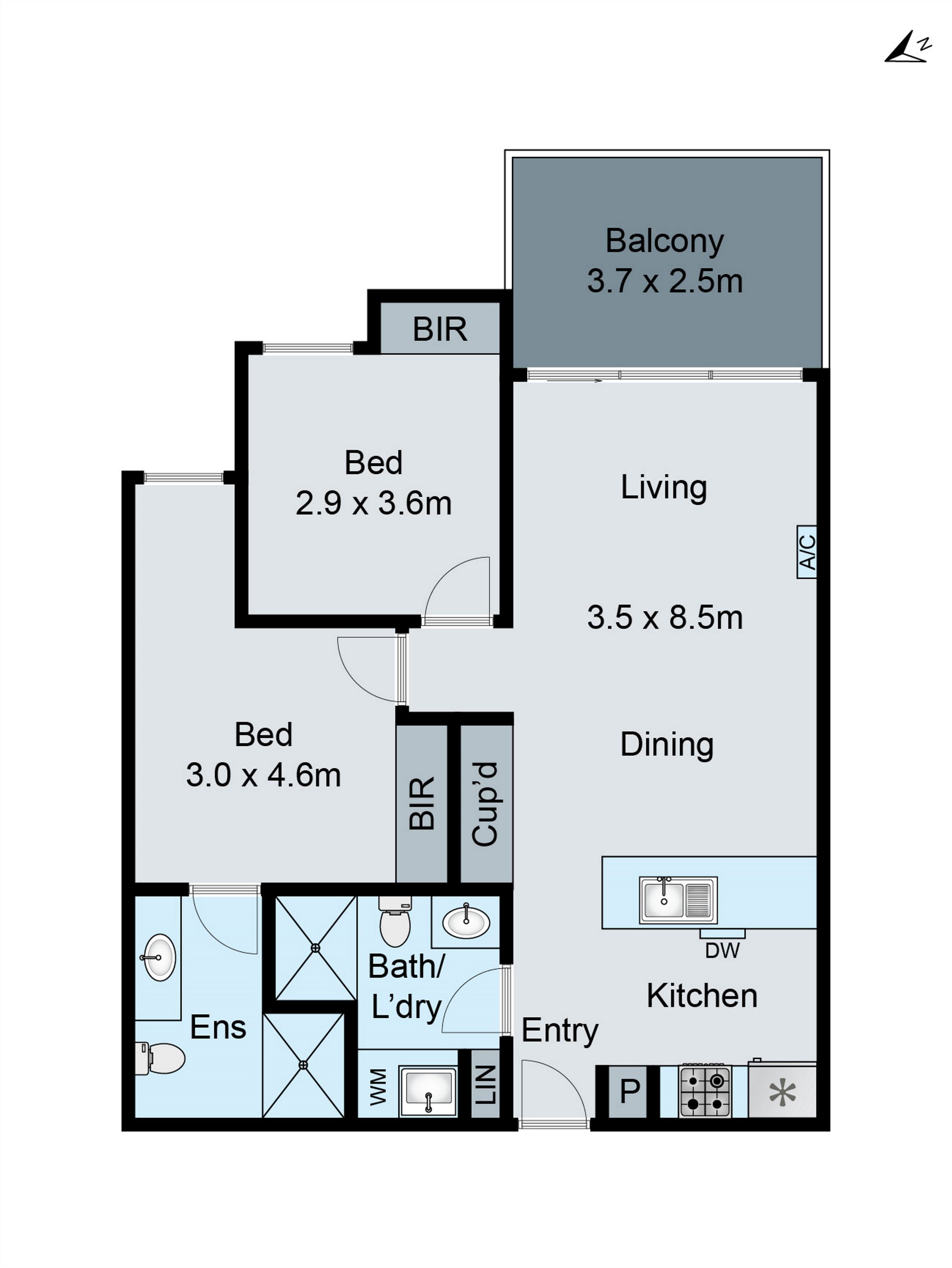 321/59 Autumn Terrace, Clayton South VIC 3169 - Floorplan