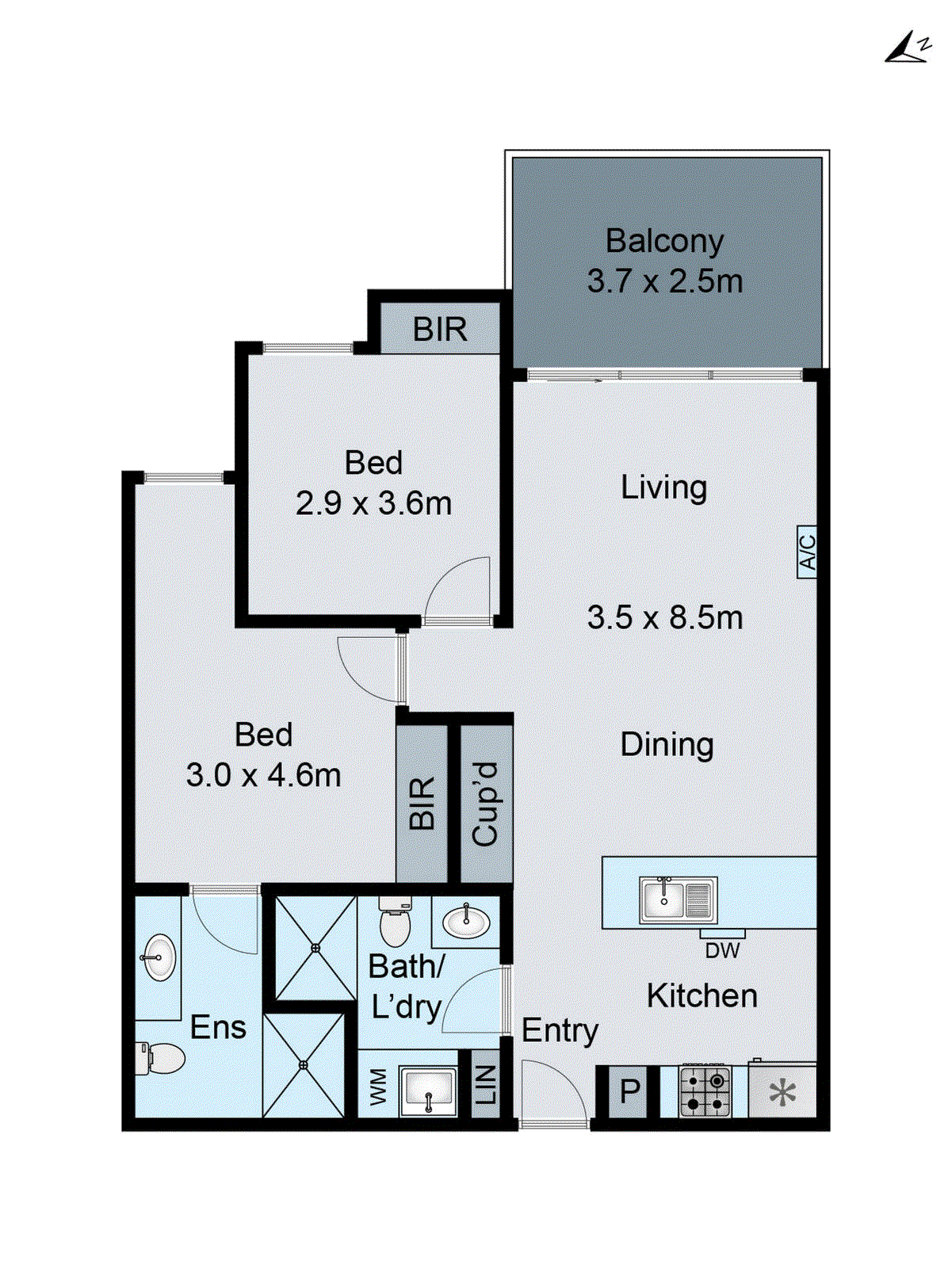 321/59 Autumn Terrace, Clayton South VIC 3169 - Floorplan