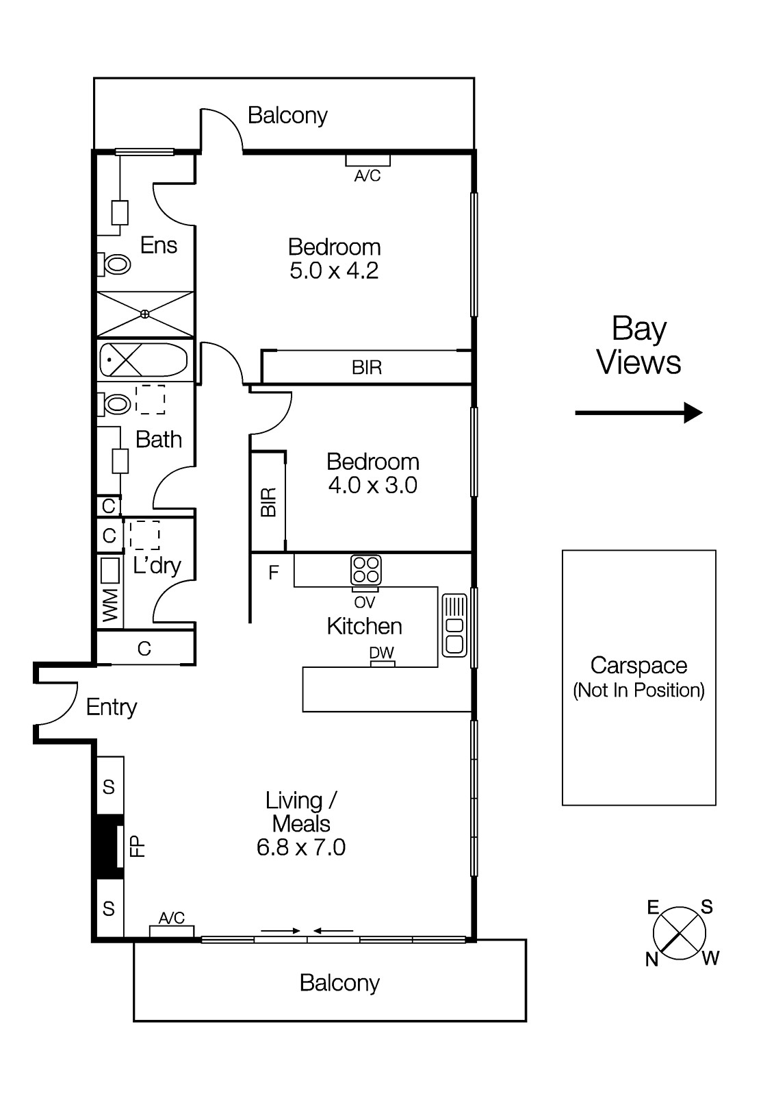 32/17 Irwell Street, St Kilda VIC 3182 - Floorplan