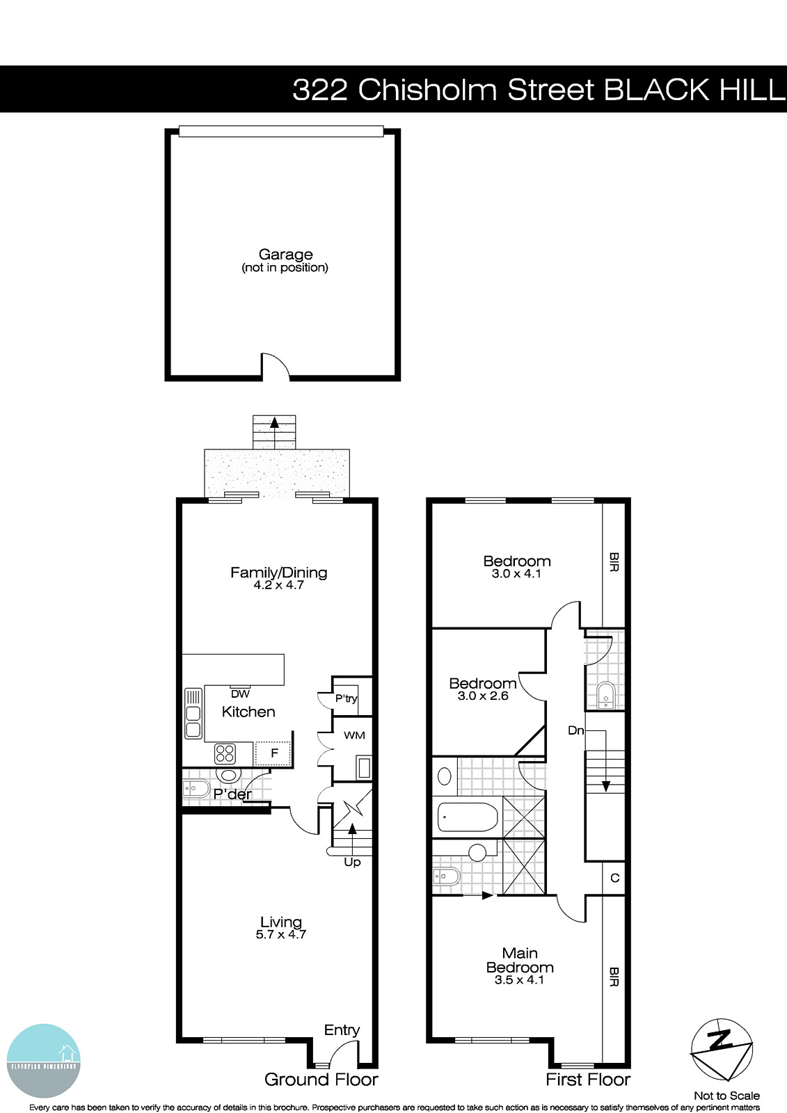 322 Chisholm Street, Black Hill VIC 3350 - Floorplan