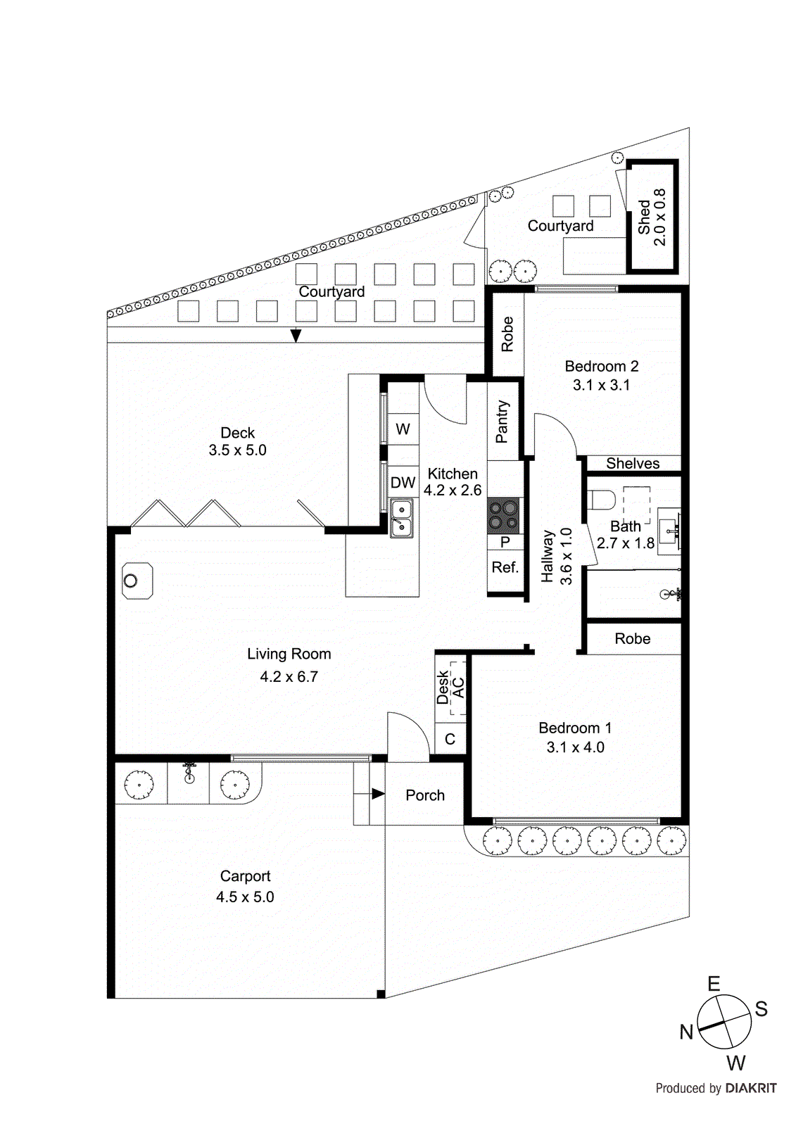 3/22 Fifth Street, Black Rock VIC 3193 - Floorplan
