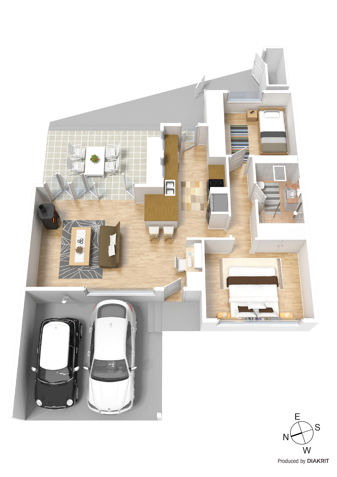 3/22 Fifth Street, Black Rock VIC 3193 - Floorplan