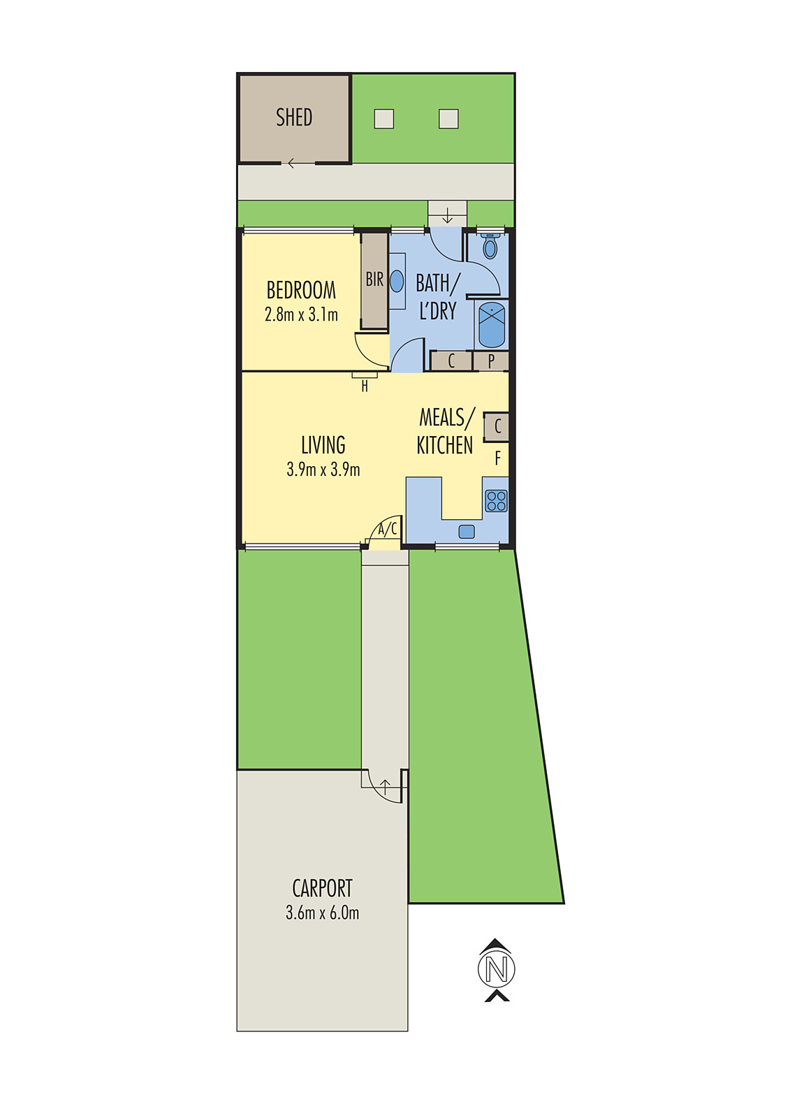 3/228 Mt Pleasant Road, Highton VIC 3216 - Floorplan