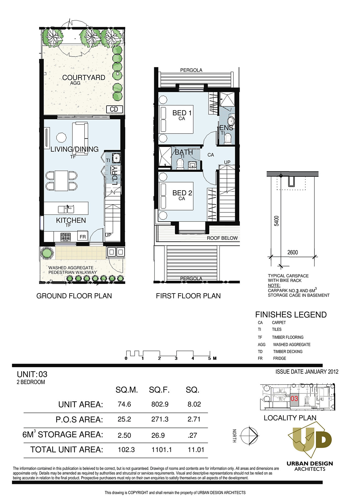 3/23 Barker Street, Cheltenham VIC 3192 - Floorplan