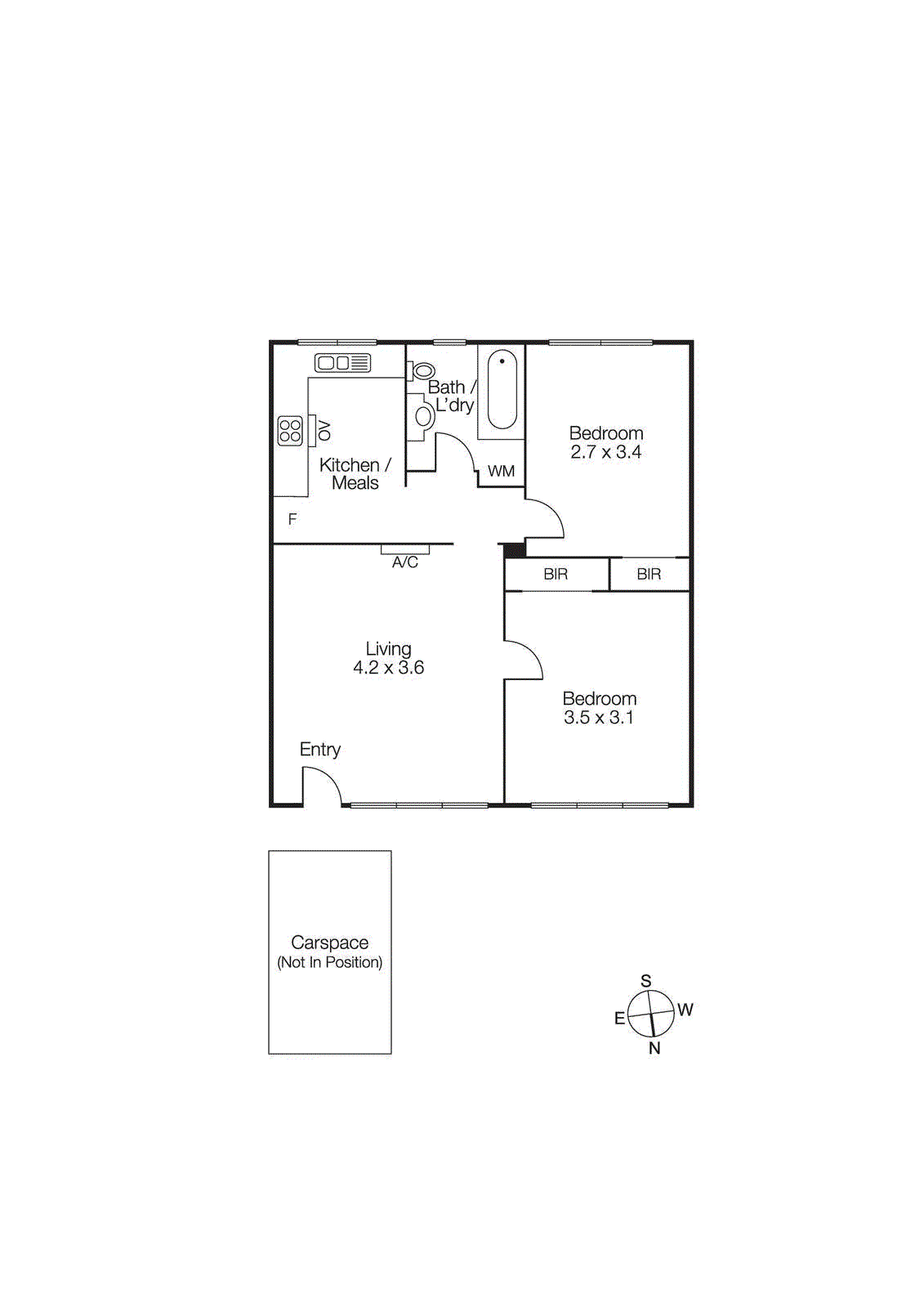 3/23 Carlisle Avenue, Balaclava VIC 3183 - Floorplan