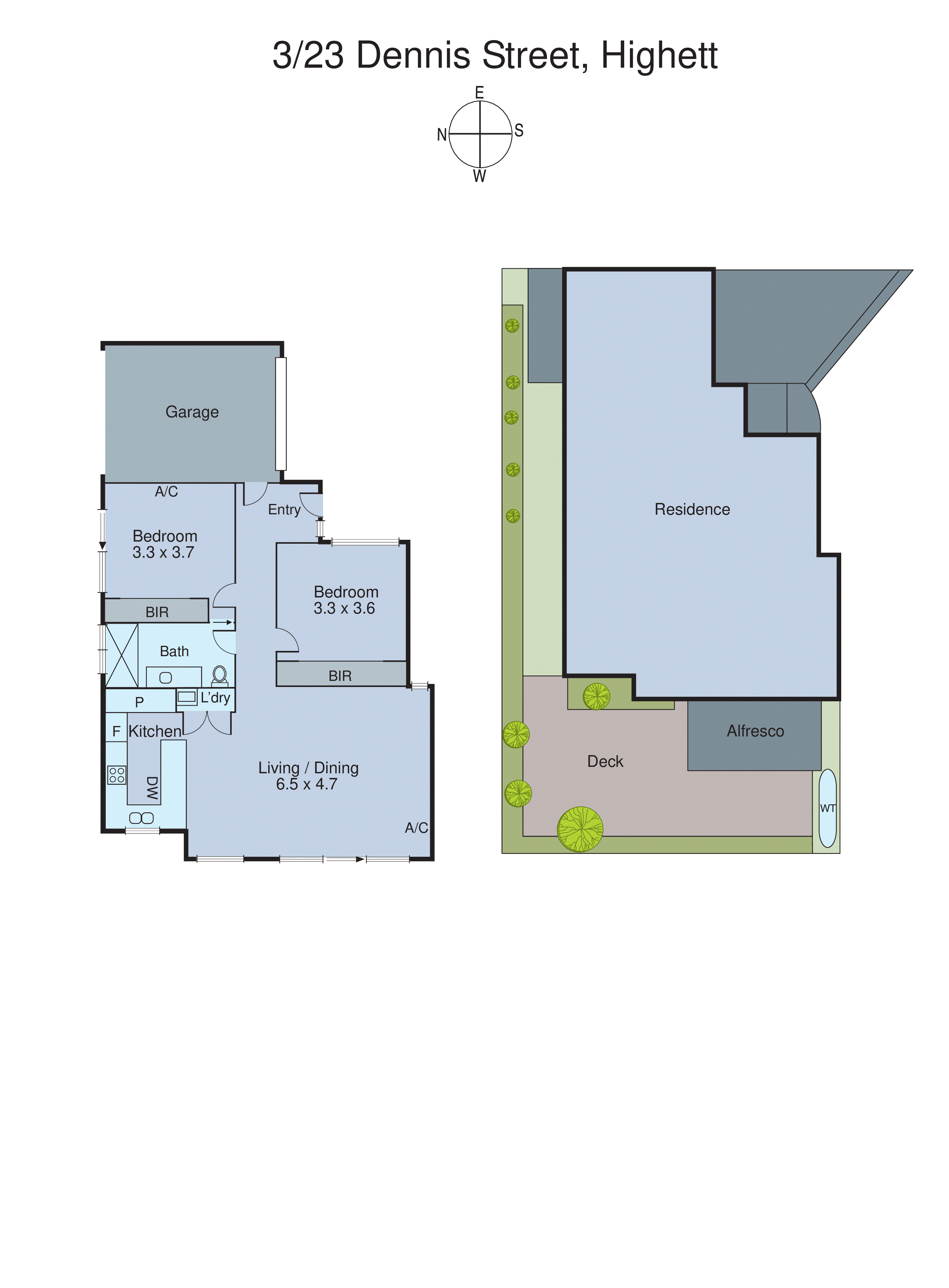 3/23 Dennis Street, Highett VIC 3190 - Floorplan