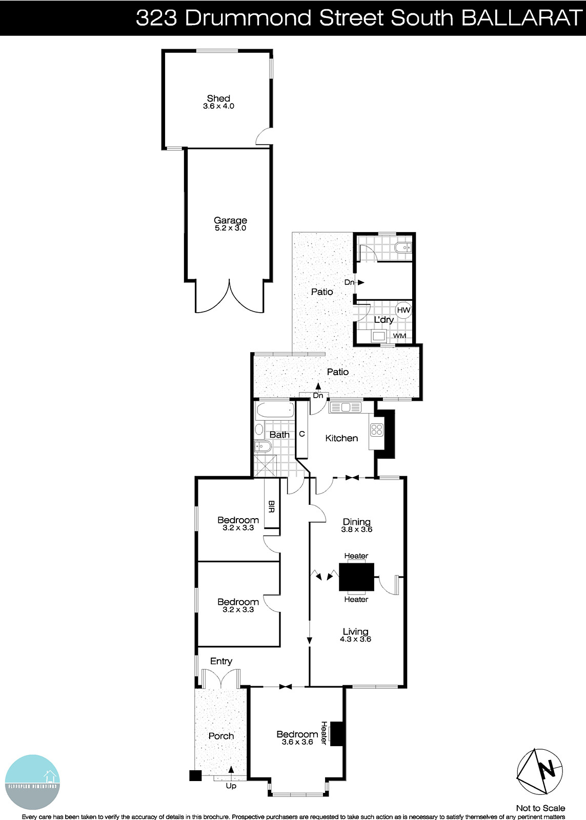 323 Drummond Street South, Ballarat Central VIC 3350 - Floorplan
