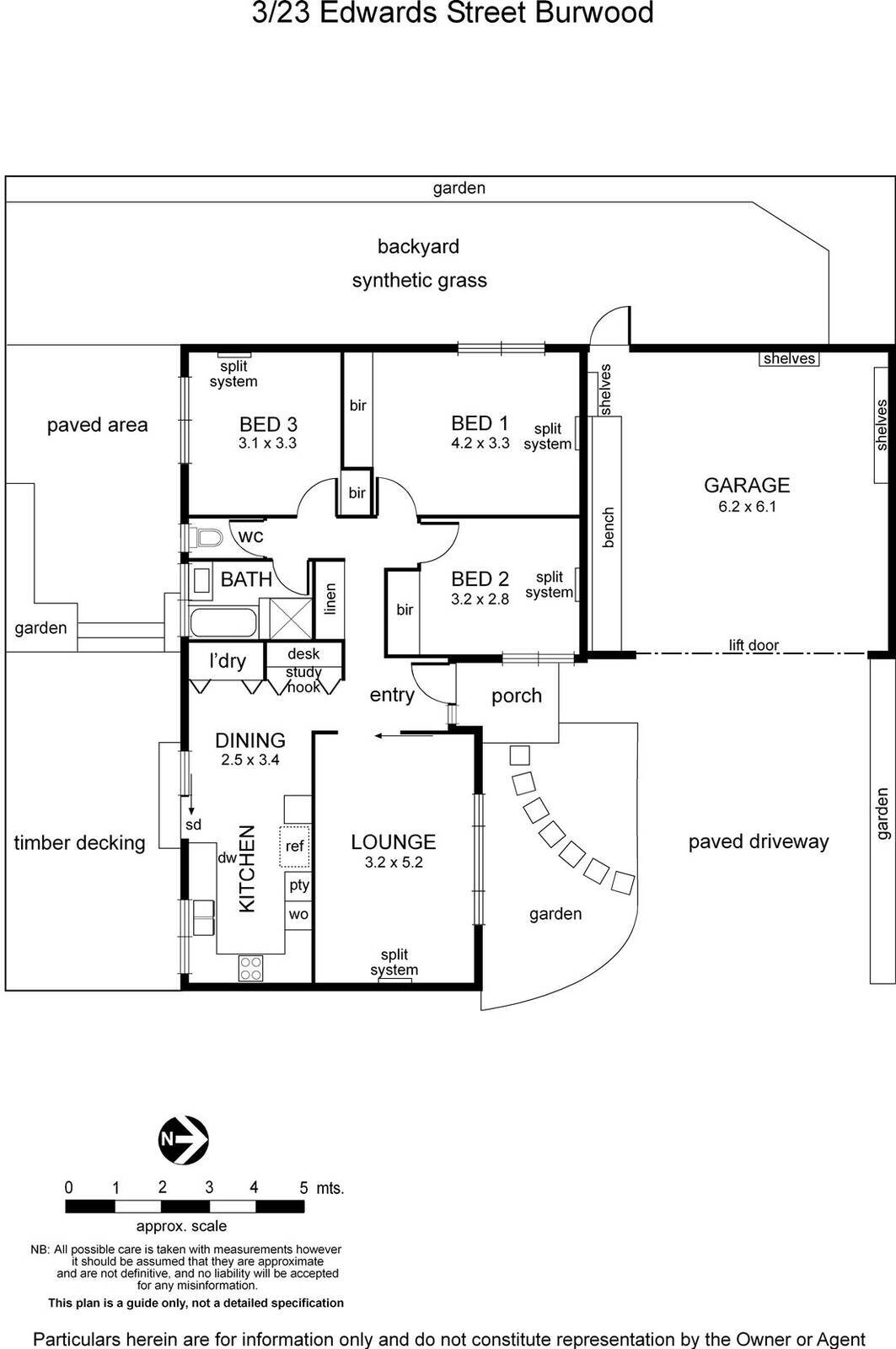3/23 Edwards Street, Burwood VIC 3125 - Floorplan