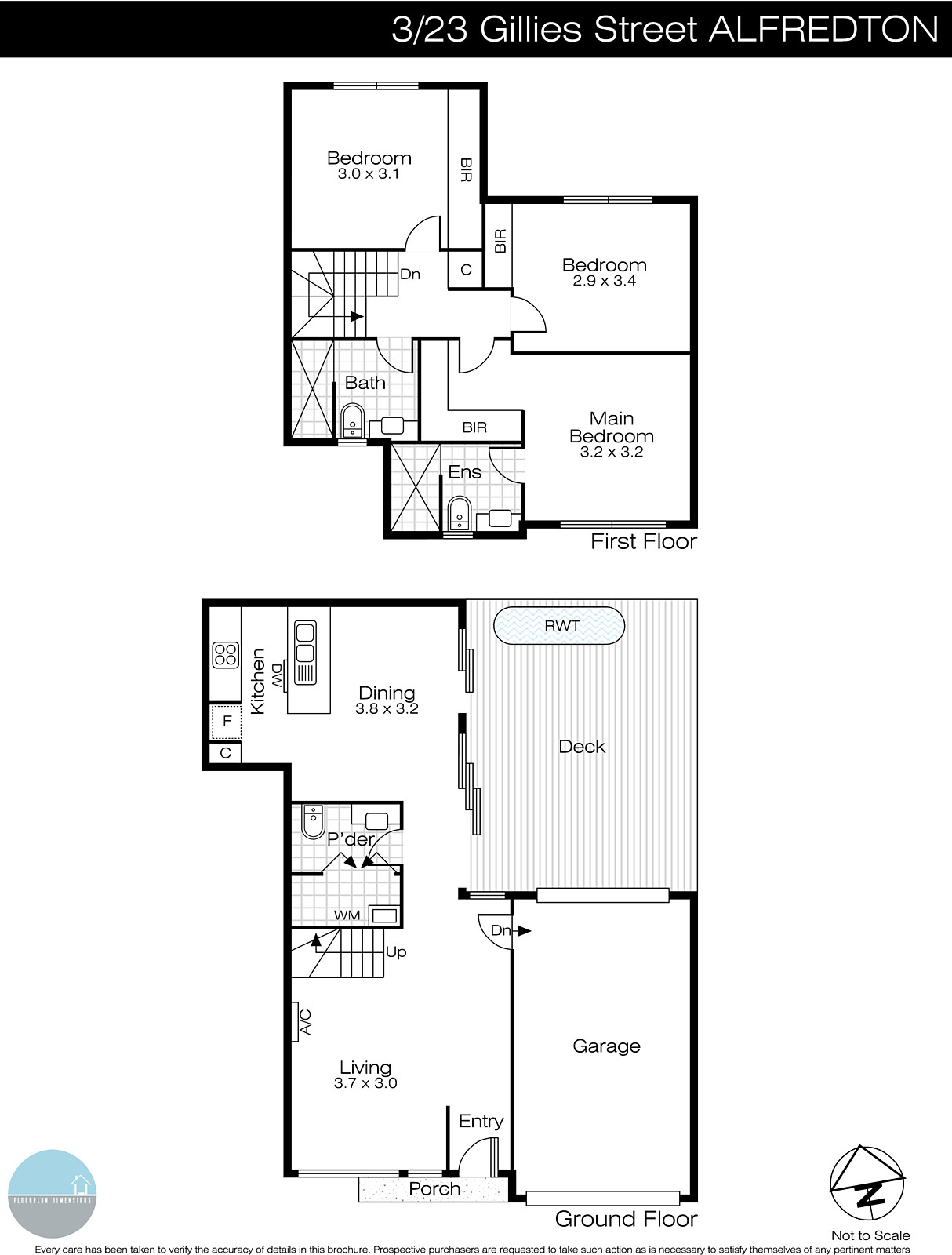 3/23 Gillies Street South, Alfredton VIC 3350 - Floorplan
