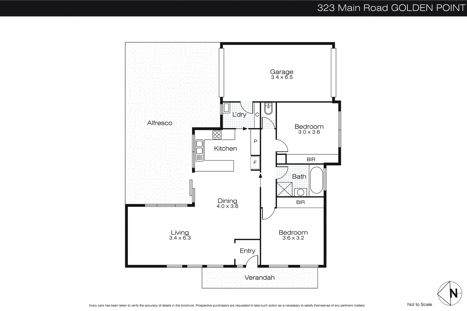 323 Main Road, Golden Point VIC 3350 - Floorplan