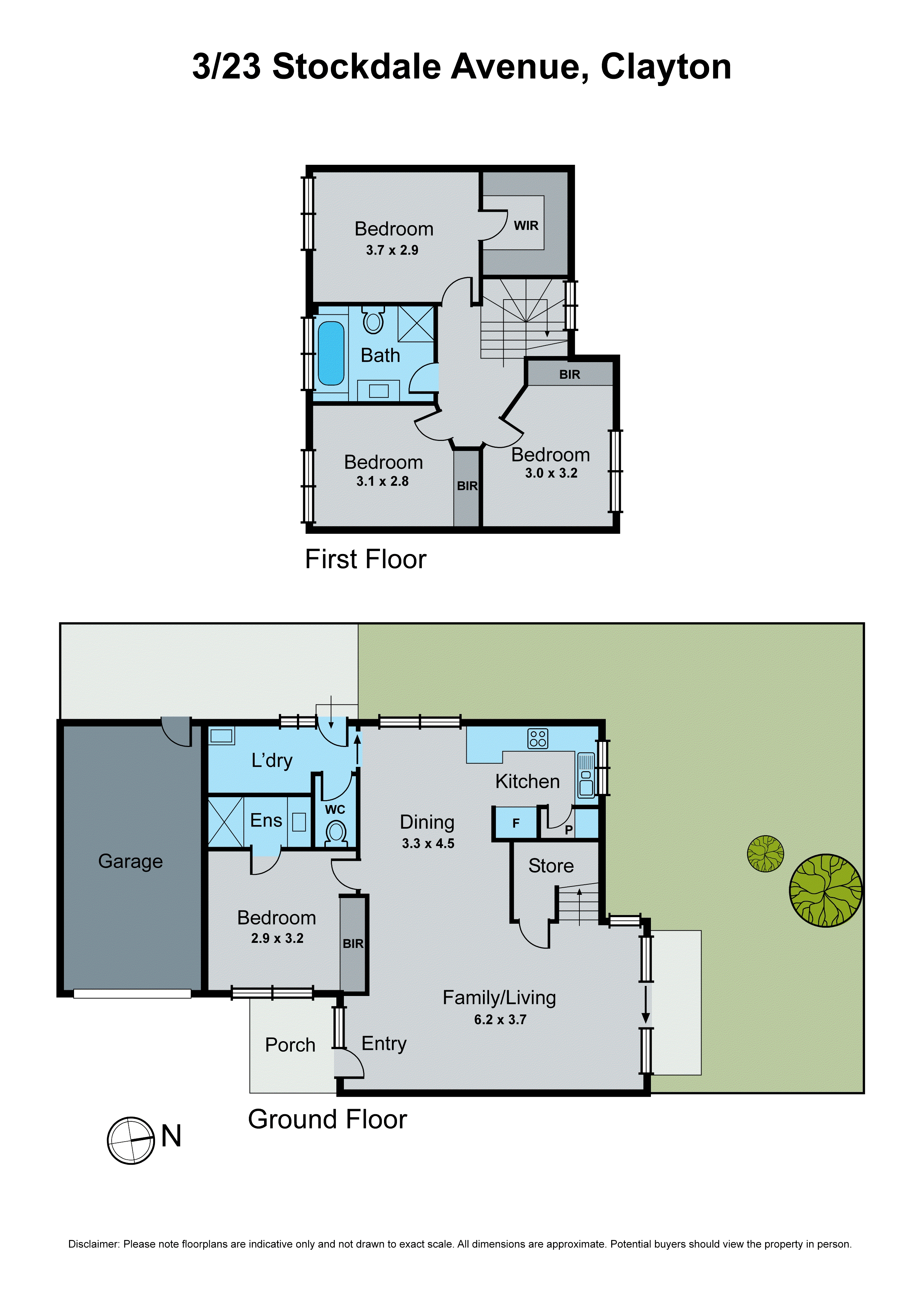 3/23 Stockdale Avenue, Clayton VIC 3168 - Floorplan