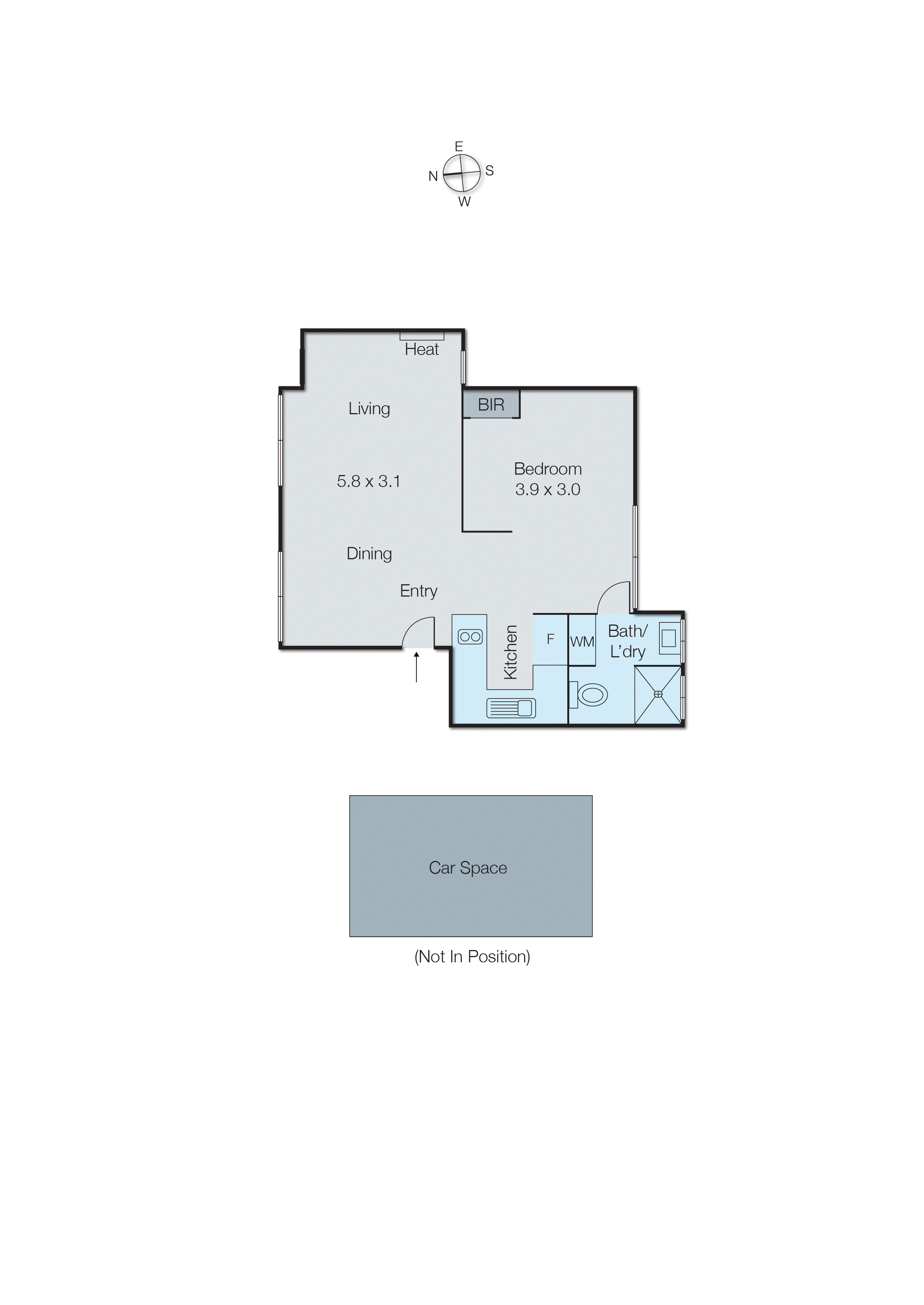 3/23 Tivoli Road, South Yarra VIC 3141 - Floorplan