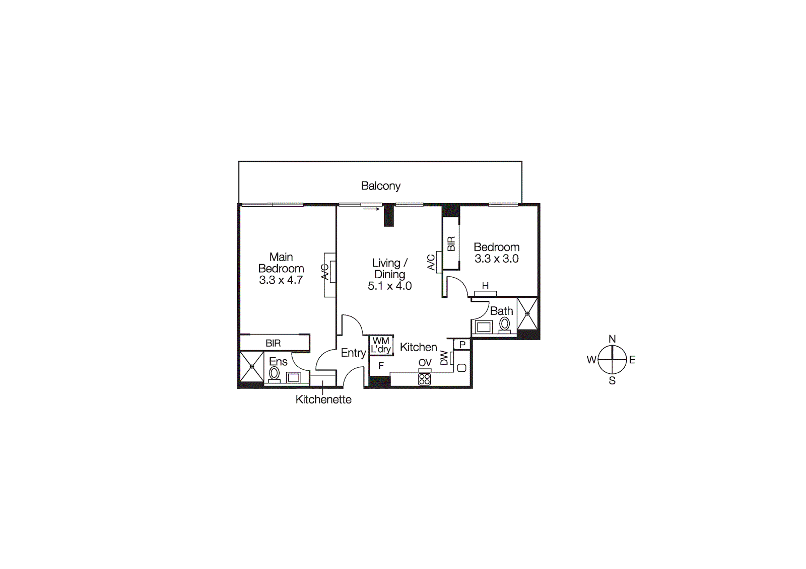 323/135 Inkerman Street, St Kilda VIC 3182 - Floorplan