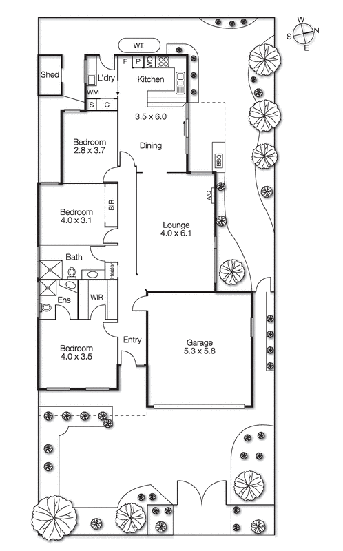 3/237 Bluff Road, Sandringham VIC 3191 - Floorplan