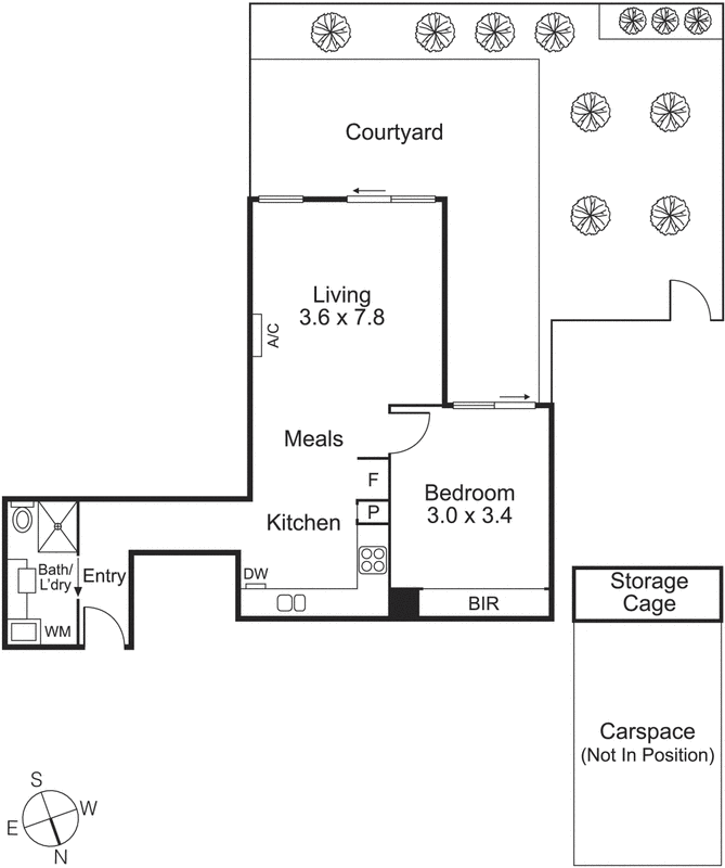 3/237 Hampton Street, Hampton VIC 3188 - Floorplan
