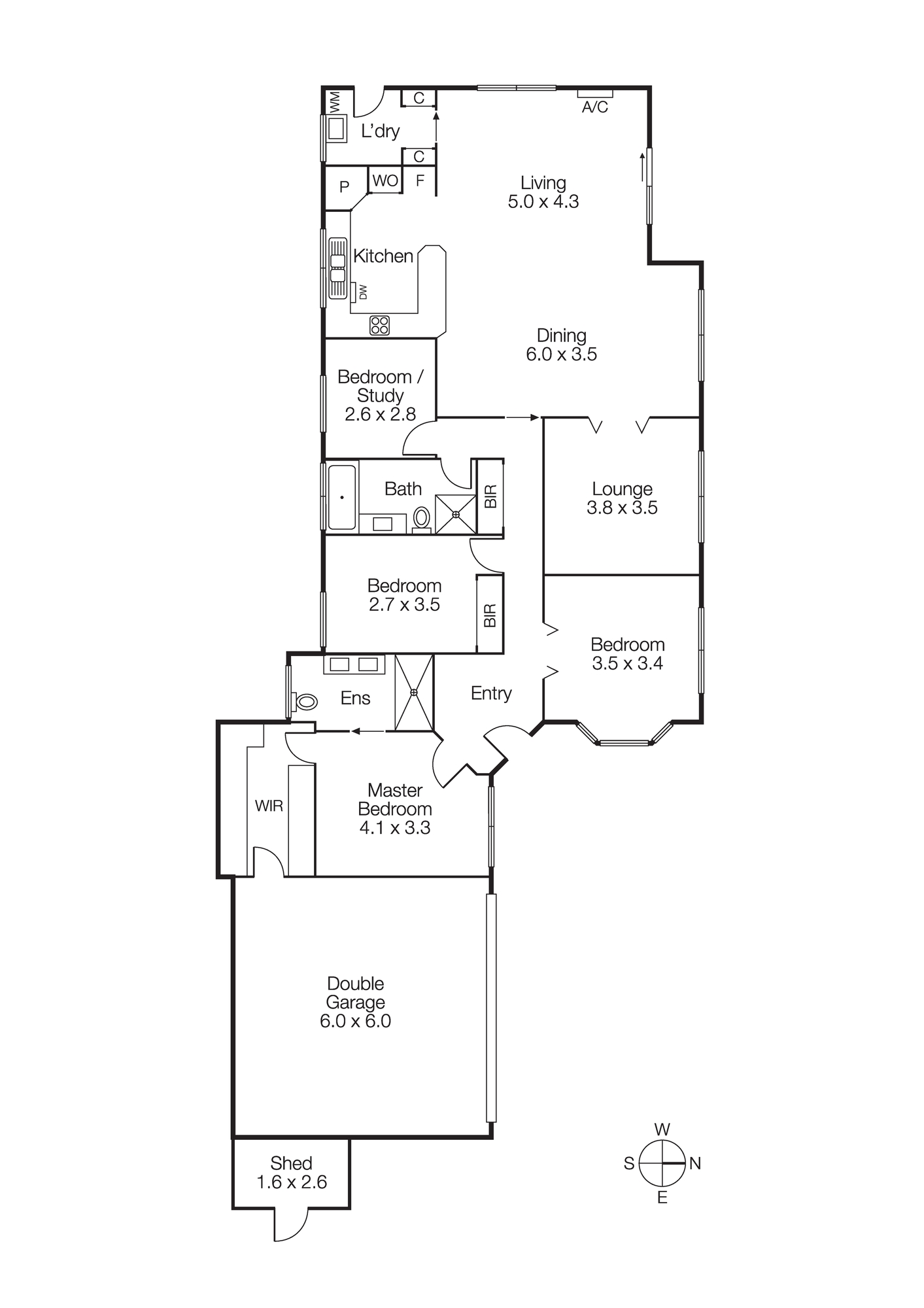 3/239 Bluff Road, SANDRINGHAM VIC 3191 - Floorplan