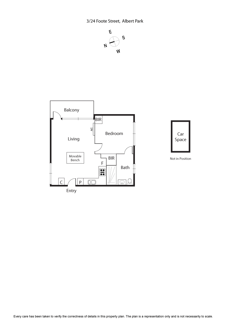 3/24 Foote Street, ALBERT PARK VIC 3206 - Floorplan
