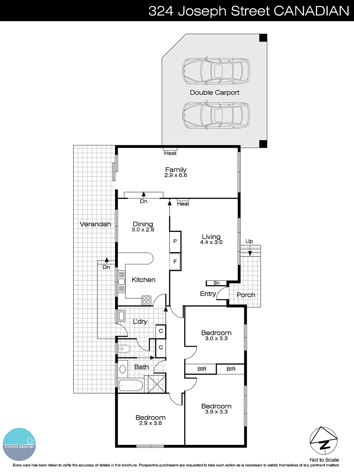 324 Joseph Street, Canadian VIC 3350 - Floorplan