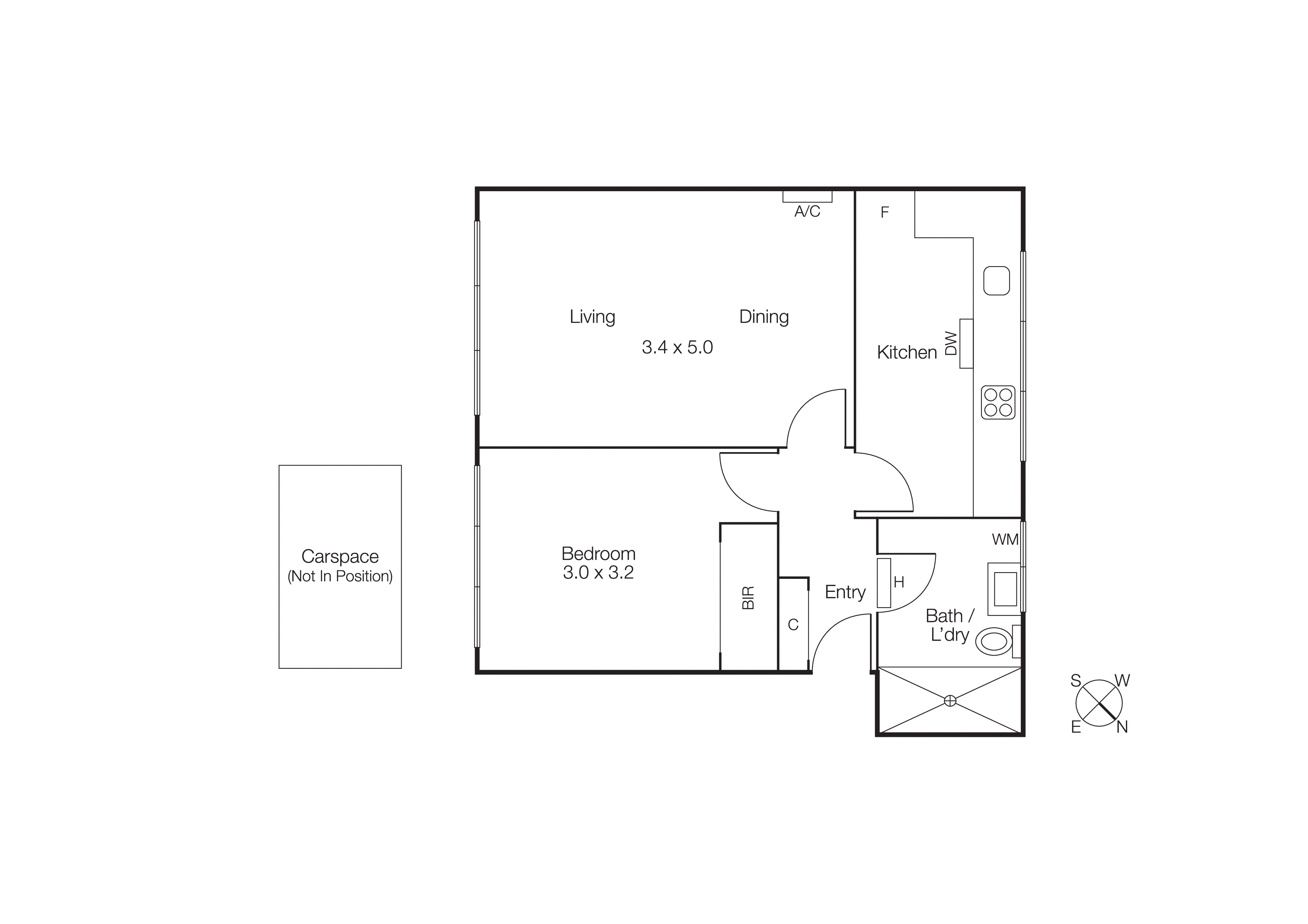 3/24 Scott Street, Elwood VIC 3184 - Floorplan