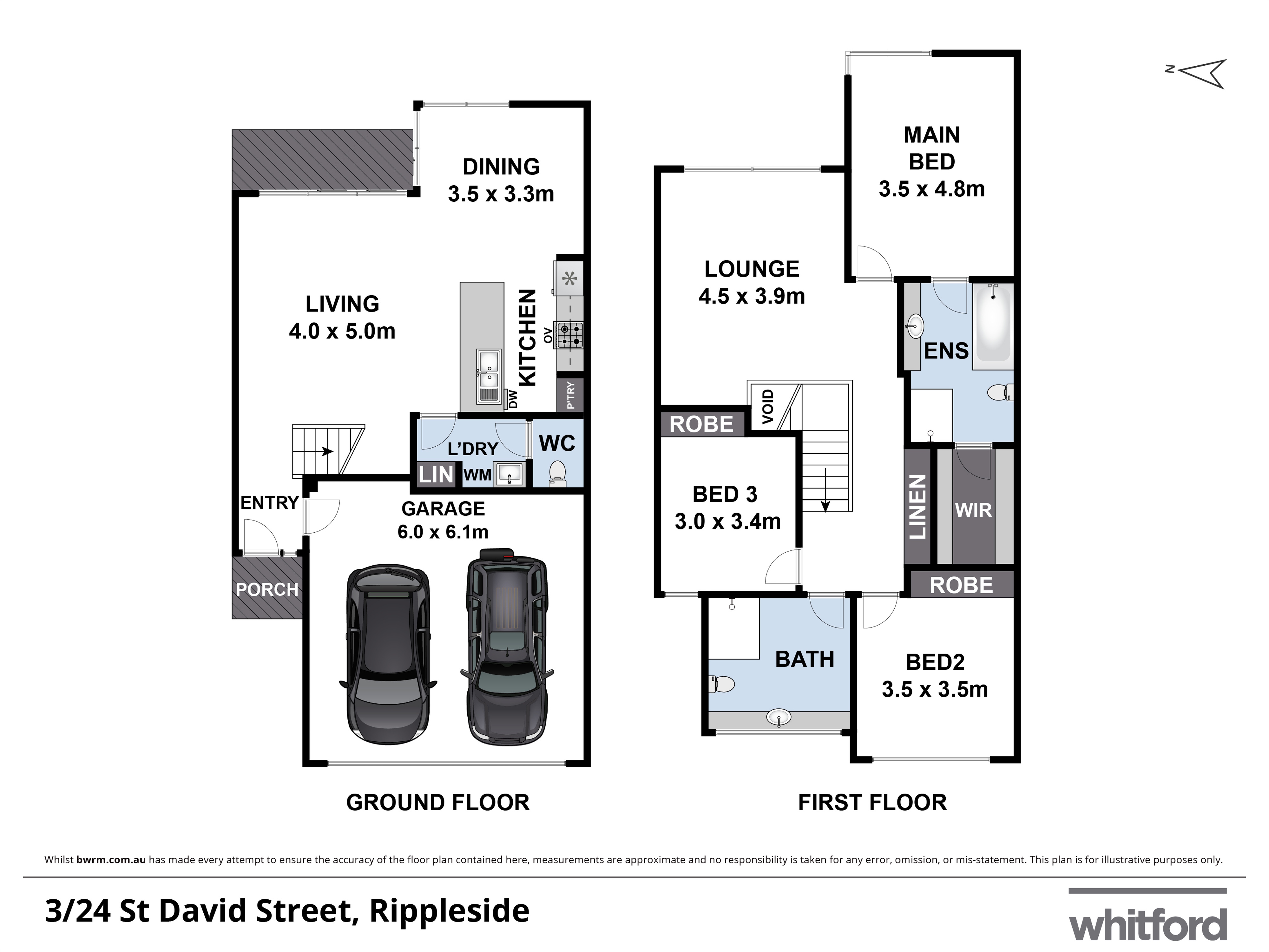 3/24 St David Street, Rippleside