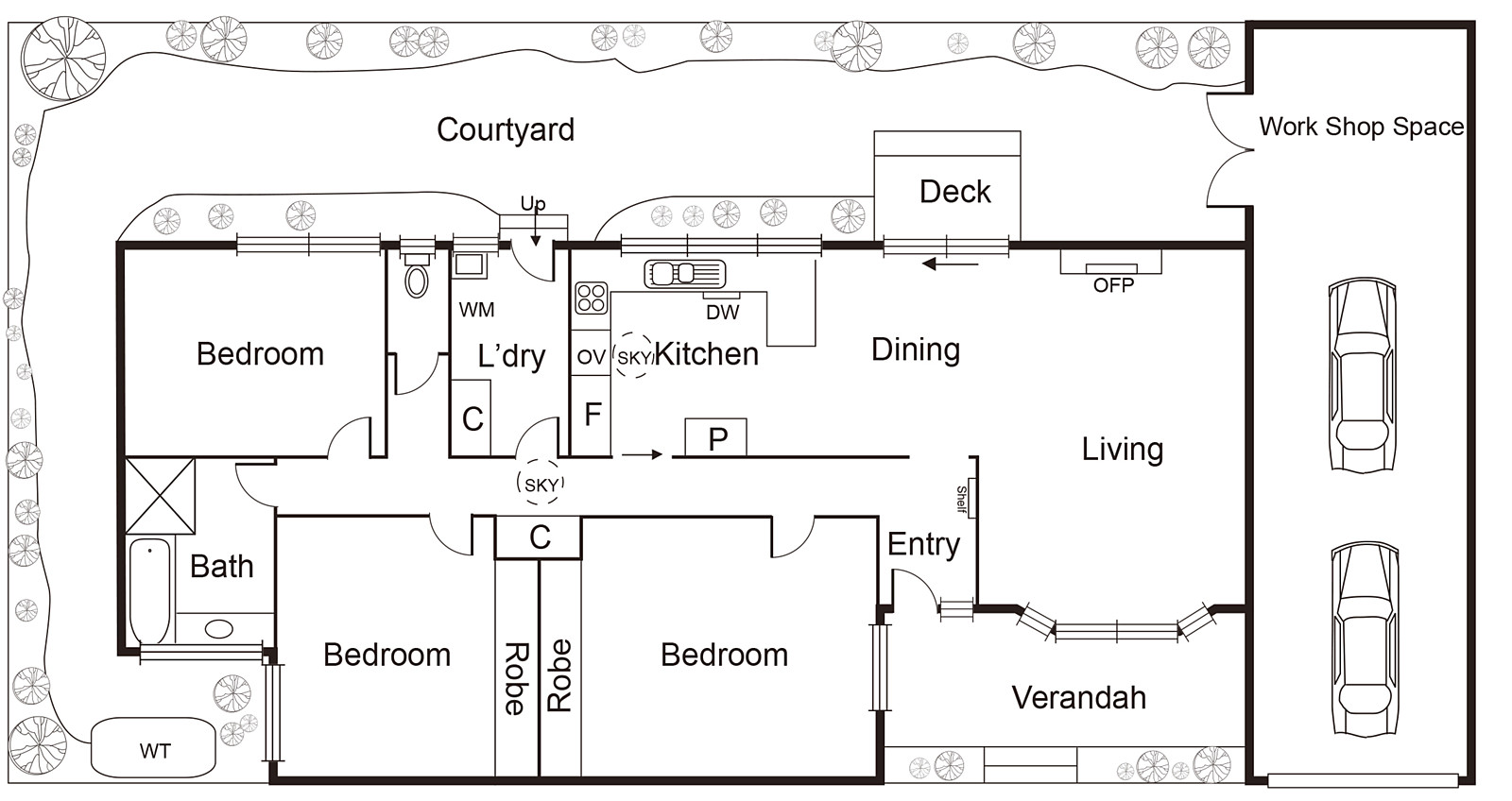 3/24 Wolseley Grove, Brighton VIC 3186 - Floorplan