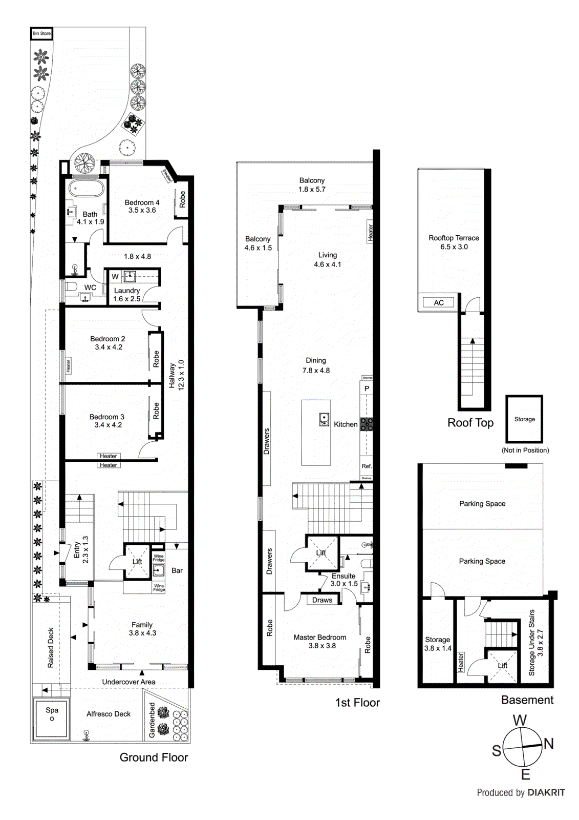 3/243 Beach Road, Black Rock VIC 3193 - Floorplan