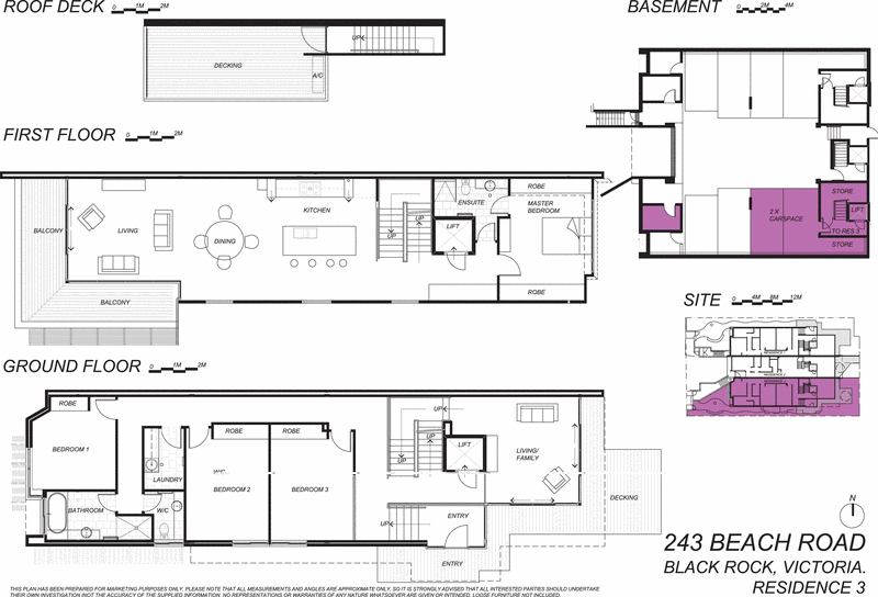 3/243 Beach Road, Black Rock VIC 3193 - Floorplan