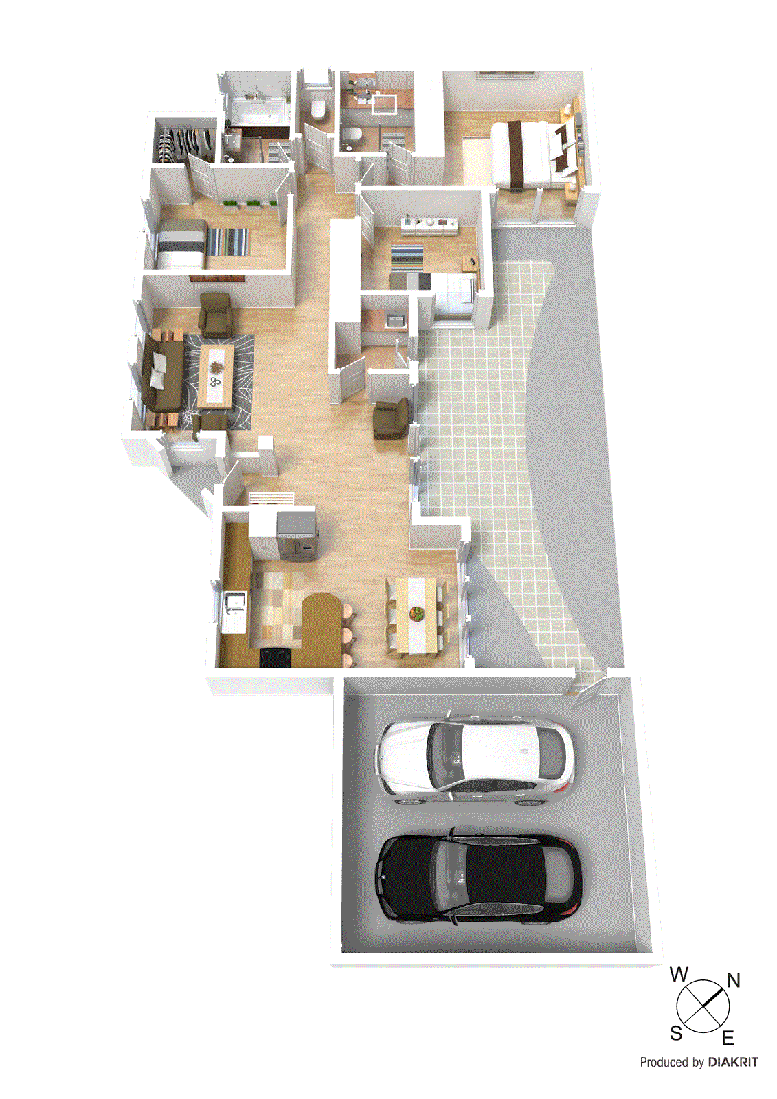 3/243 Bluff Road, Sandringham VIC 3191 - Floorplan