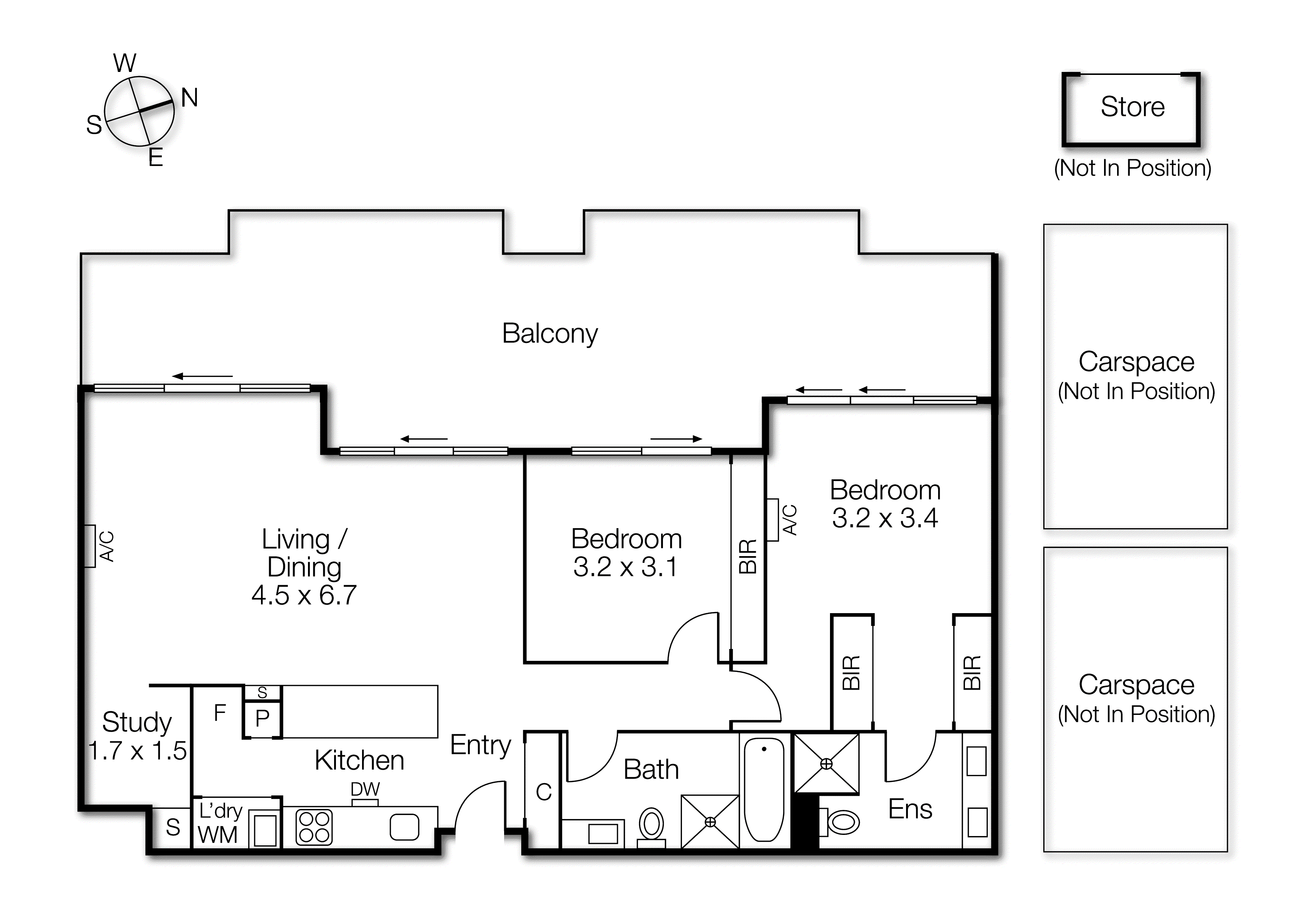324/380 Bay Street, Brighton VIC 3186 - Floorplan