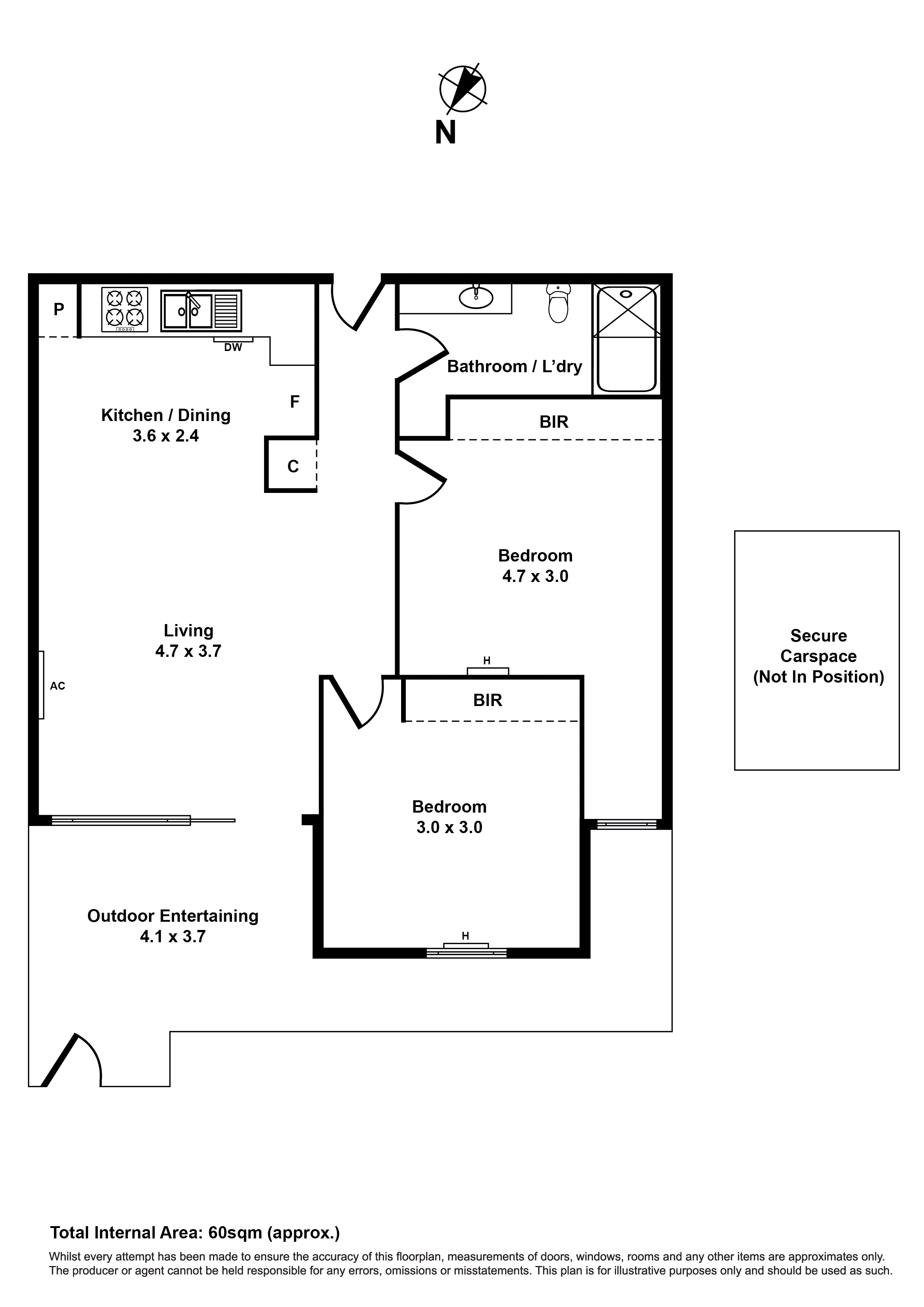 32/46 Eucalyptus Drive, Maidstone VIC 3012 - Floorplan