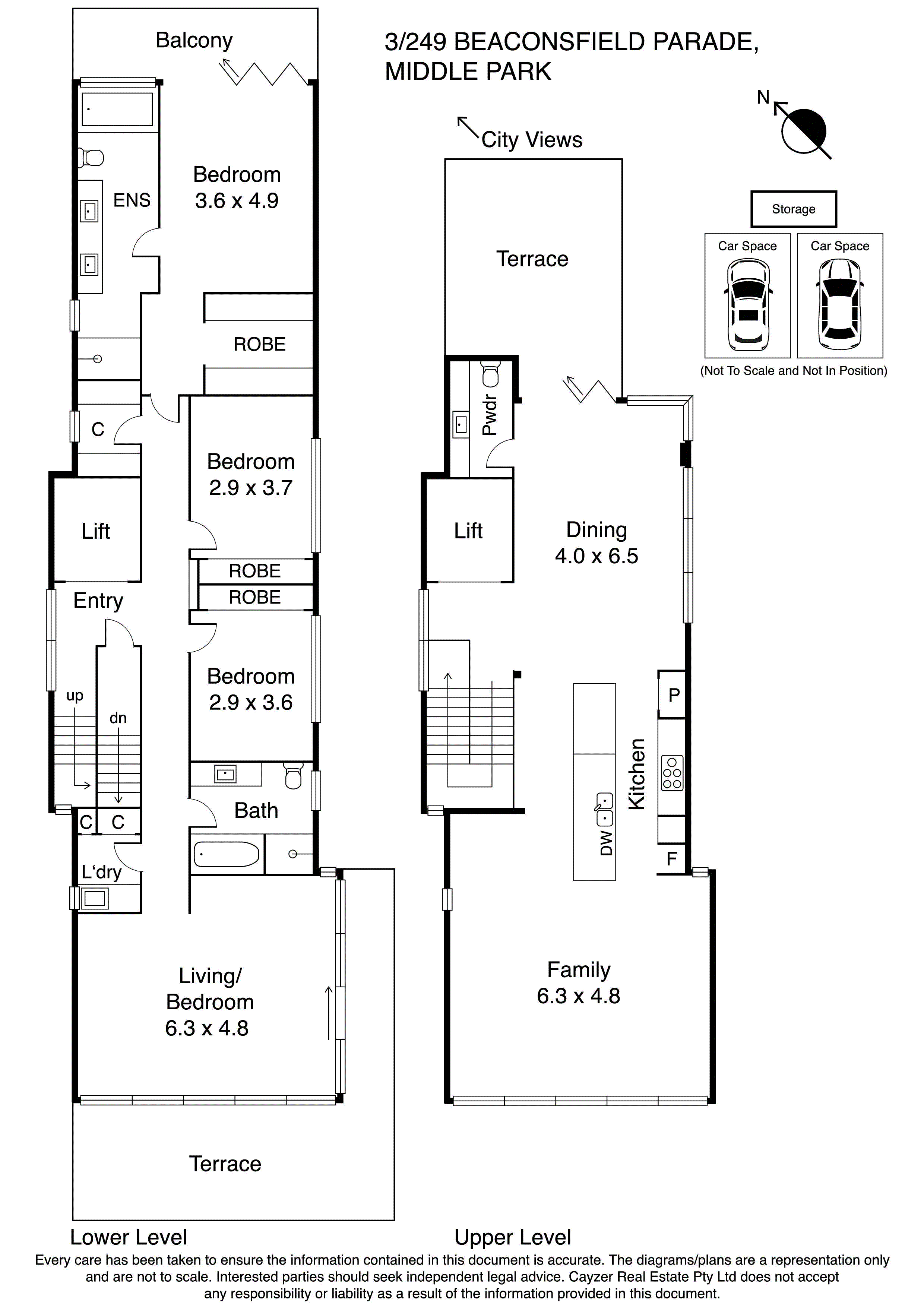 3/249 Beaconsfield Parade, MIDDLE PARK VIC 3206 - Floorplan