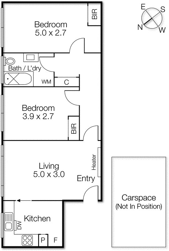 3/25 Jackson Street, St Kilda VIC 3182 - Floorplan