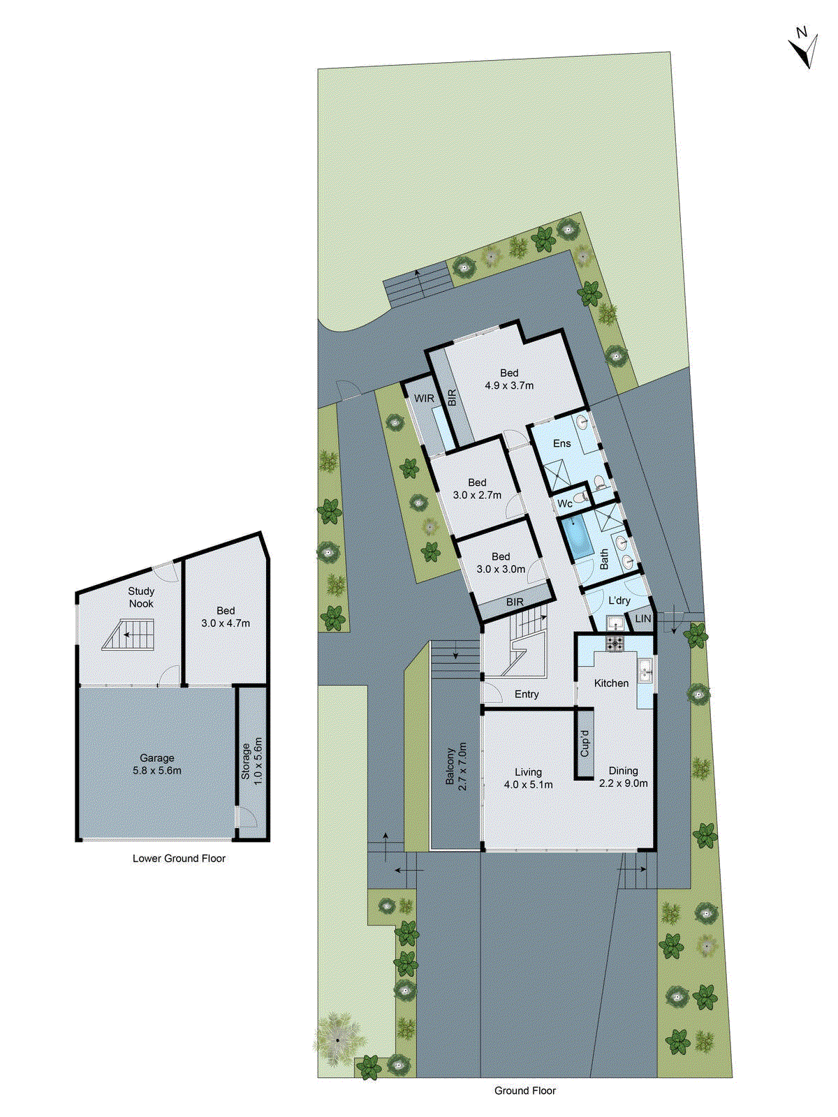 325 Roslyn Road, Highton VIC 3216 - Floorplan