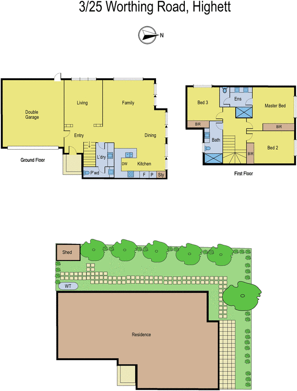 3/25 Worthing Road, Highett VIC 3190 - Floorplan